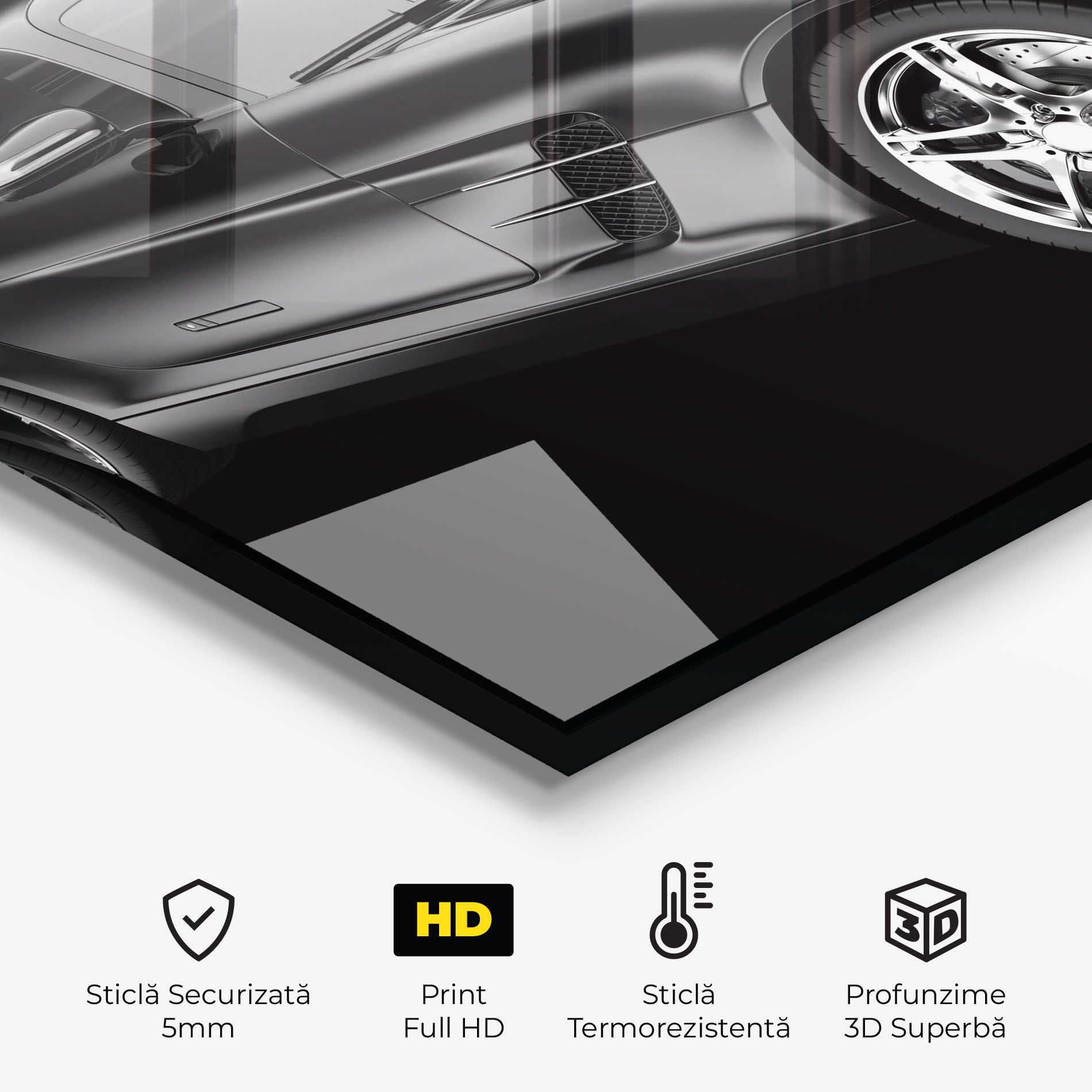 Black Matte Mercedes mockup 2