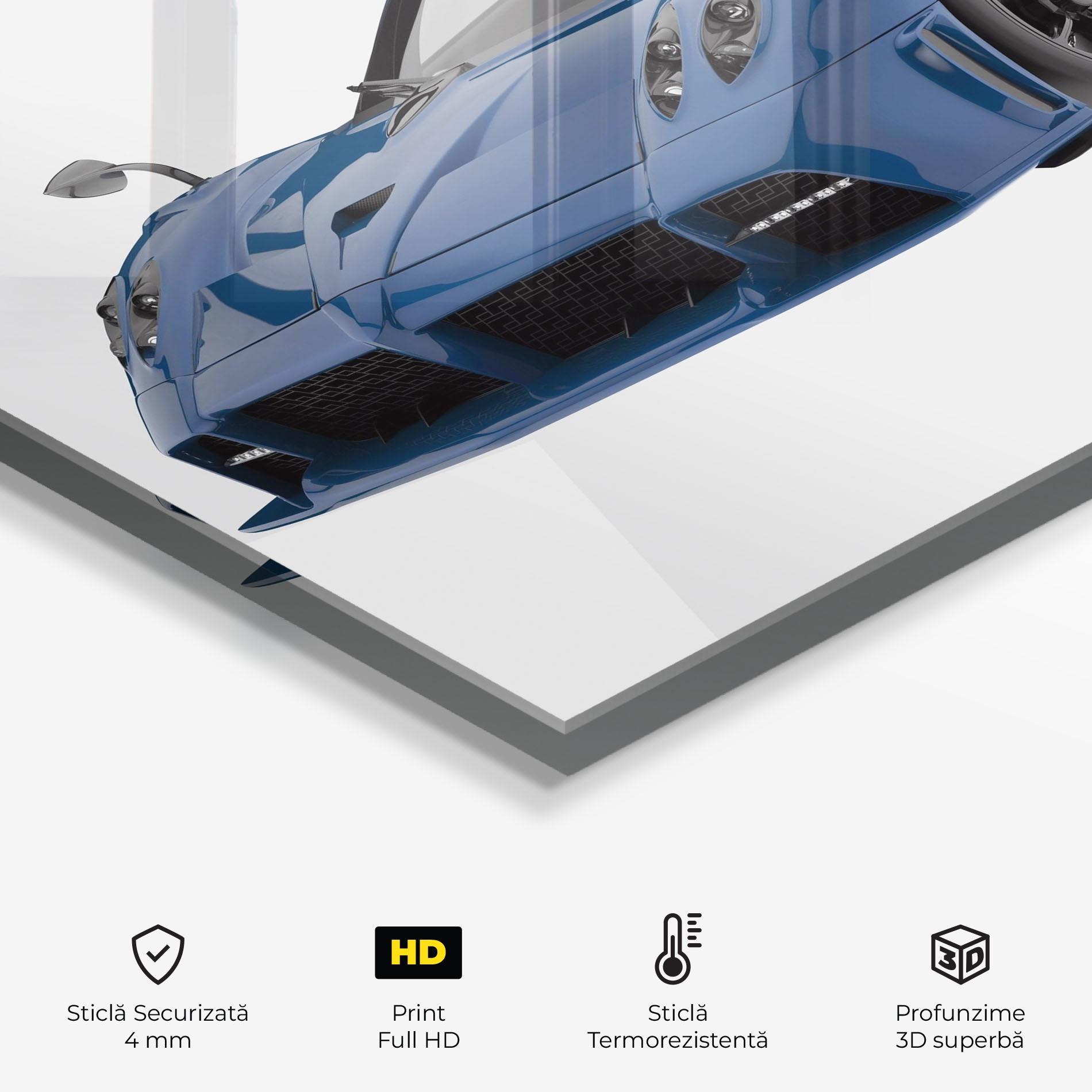 Panou Sticla Bucatarie Dark Blue Pagani mockup 2