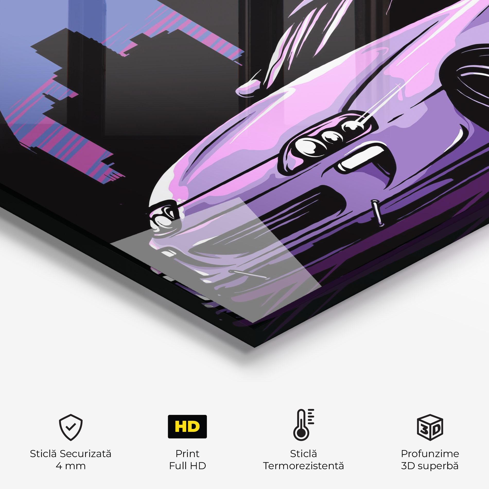 Panou Sticla Bucatarie Purple Supra mockup 2