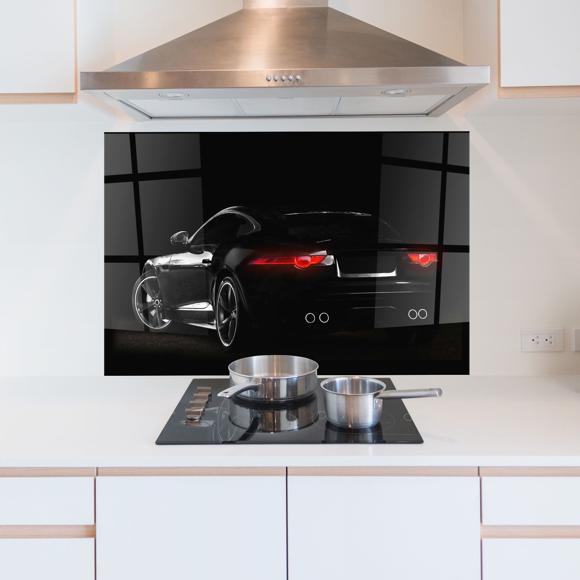 Black Silhouette Car mockup 5