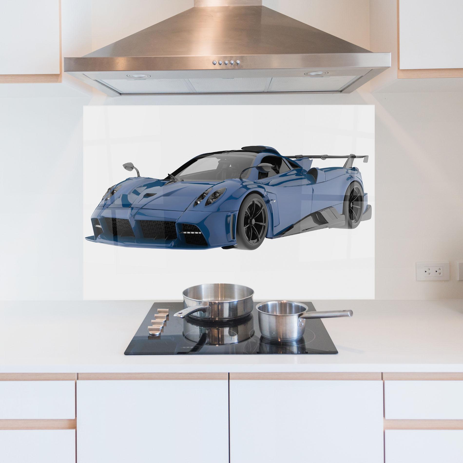 Panou Sticla Bucatarie Dark Blue Pagani mockup 5