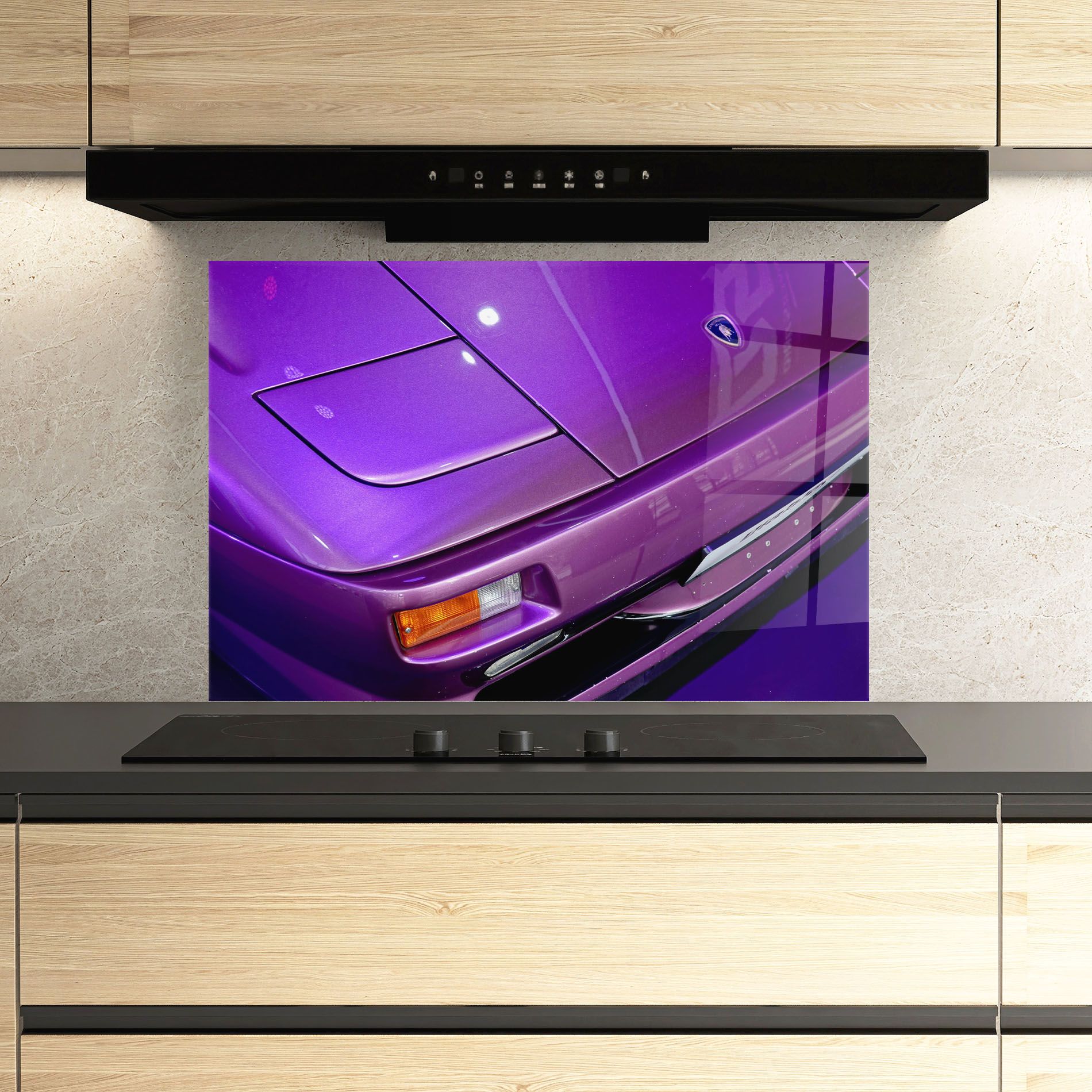 Purple Lambo Headlight mockup 3