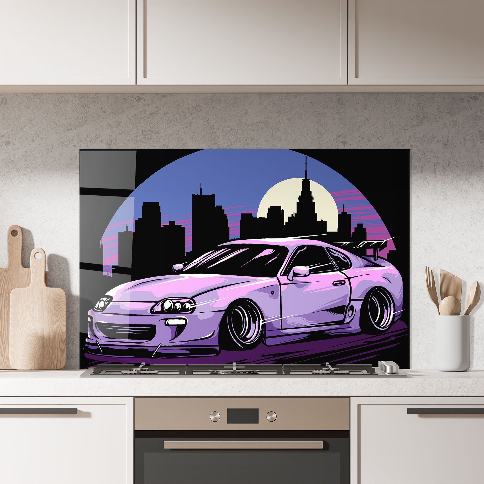 Purple Supra mockup 7