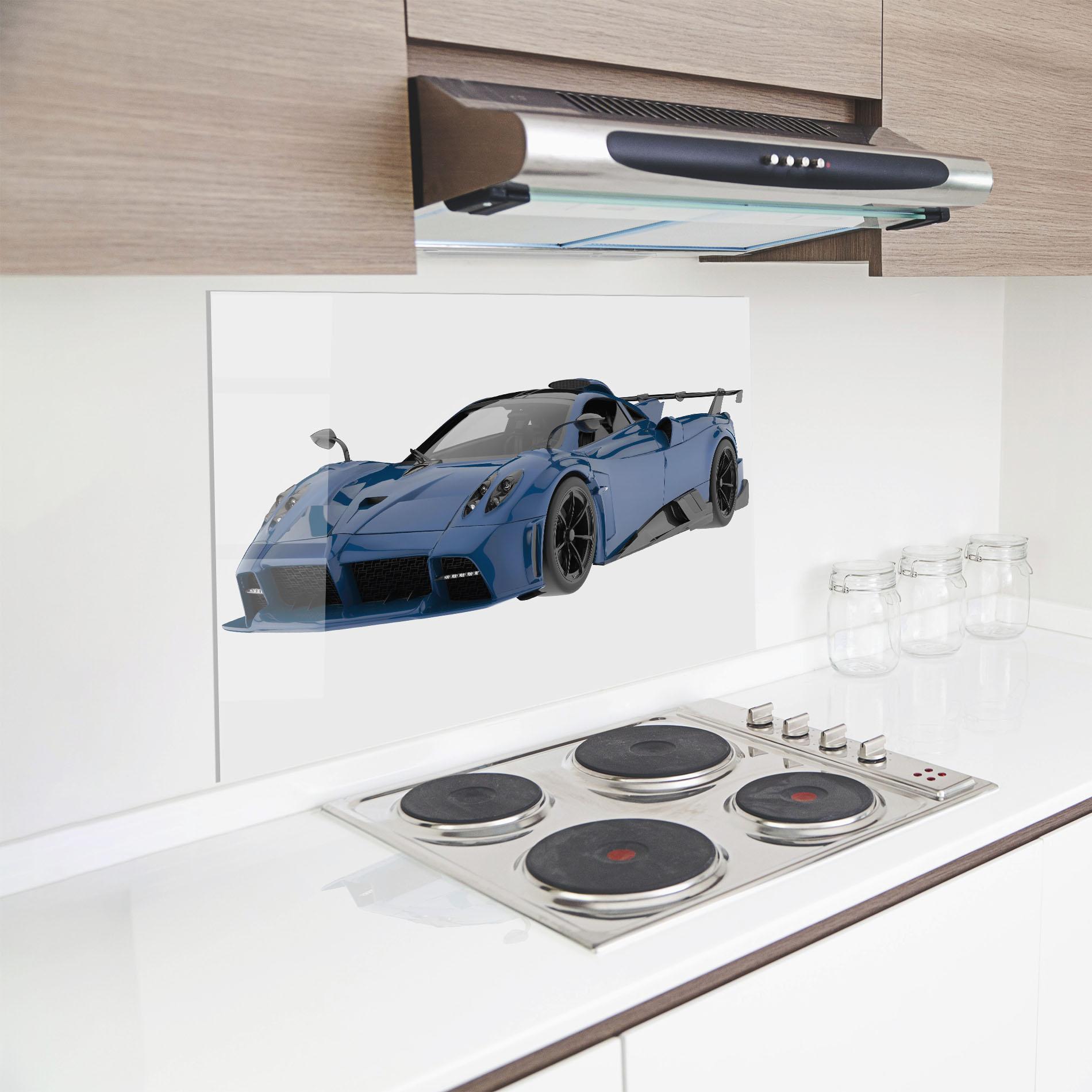 Panou Sticla Bucatarie Dark Blue Pagani mockup 8