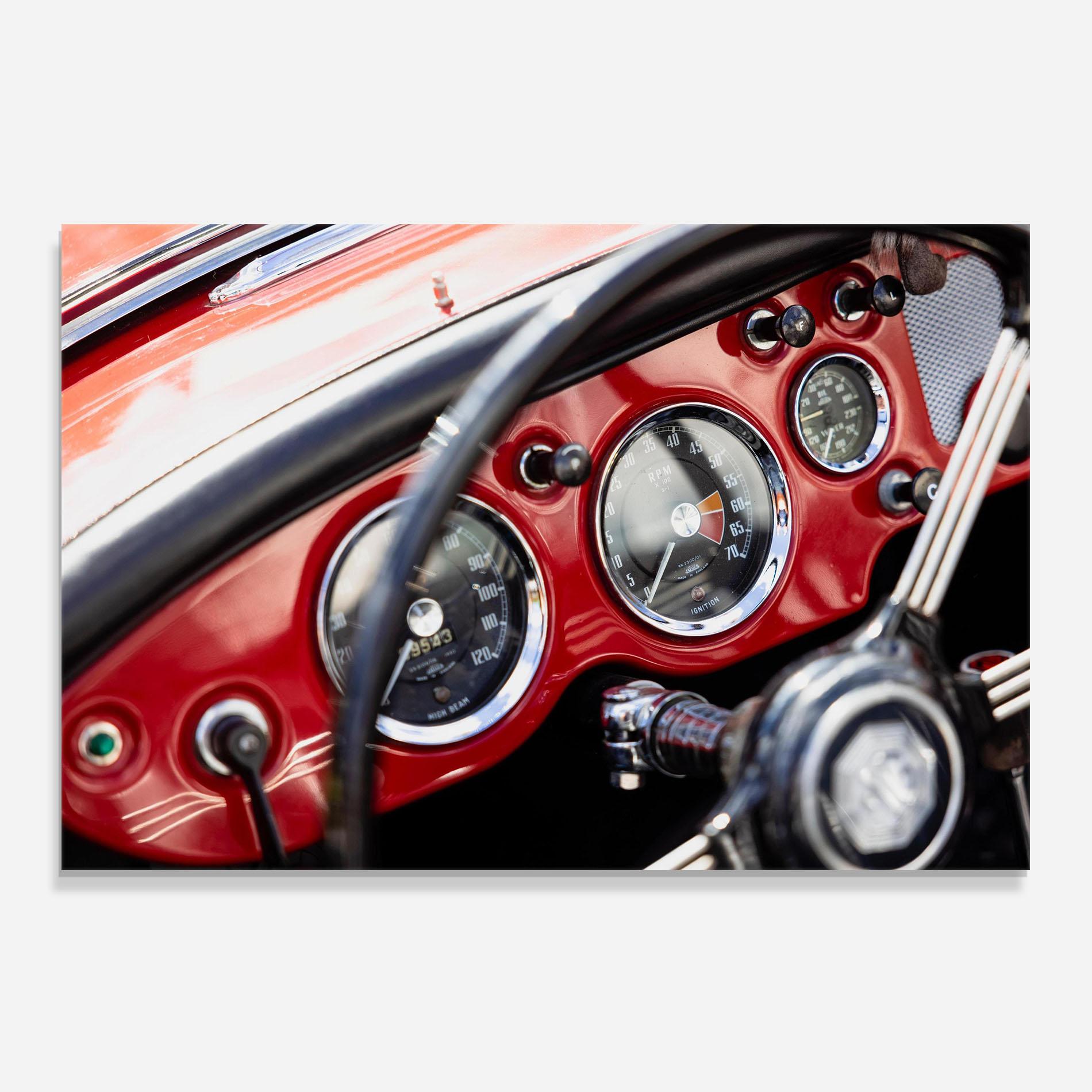 Panou Sticla Bucatarie Classic Black Wheel mockup 0