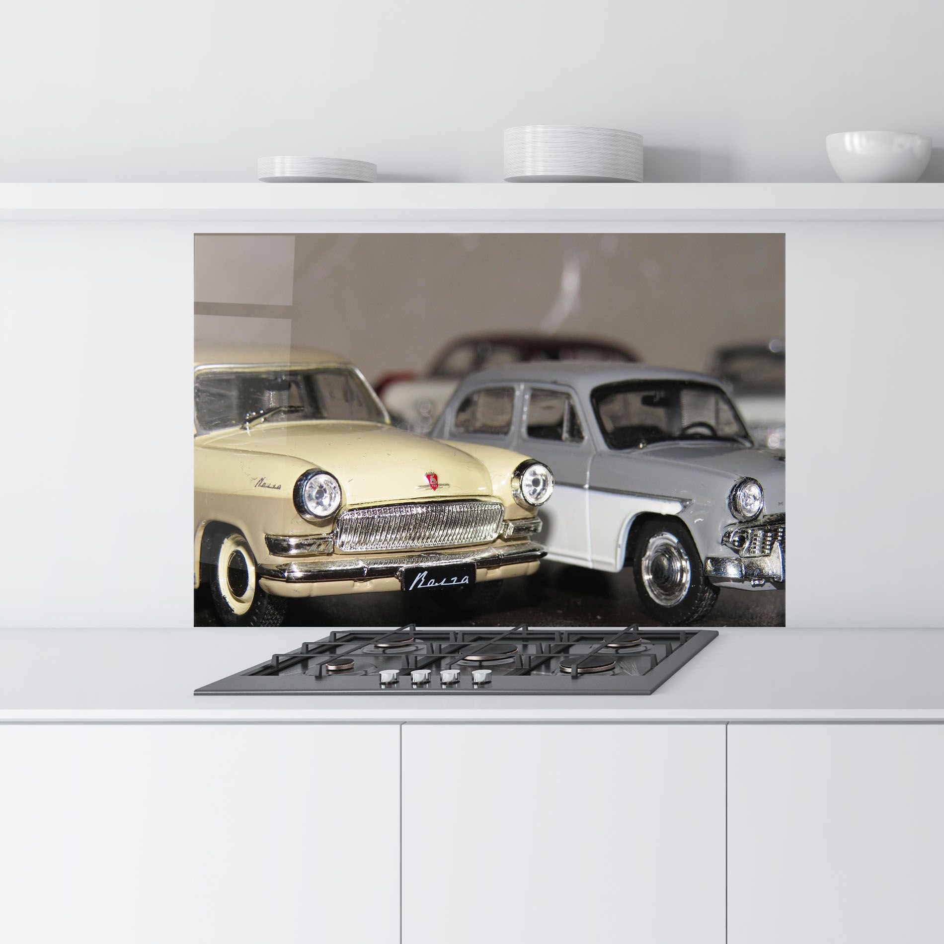 Cream Grey Car mockup 9