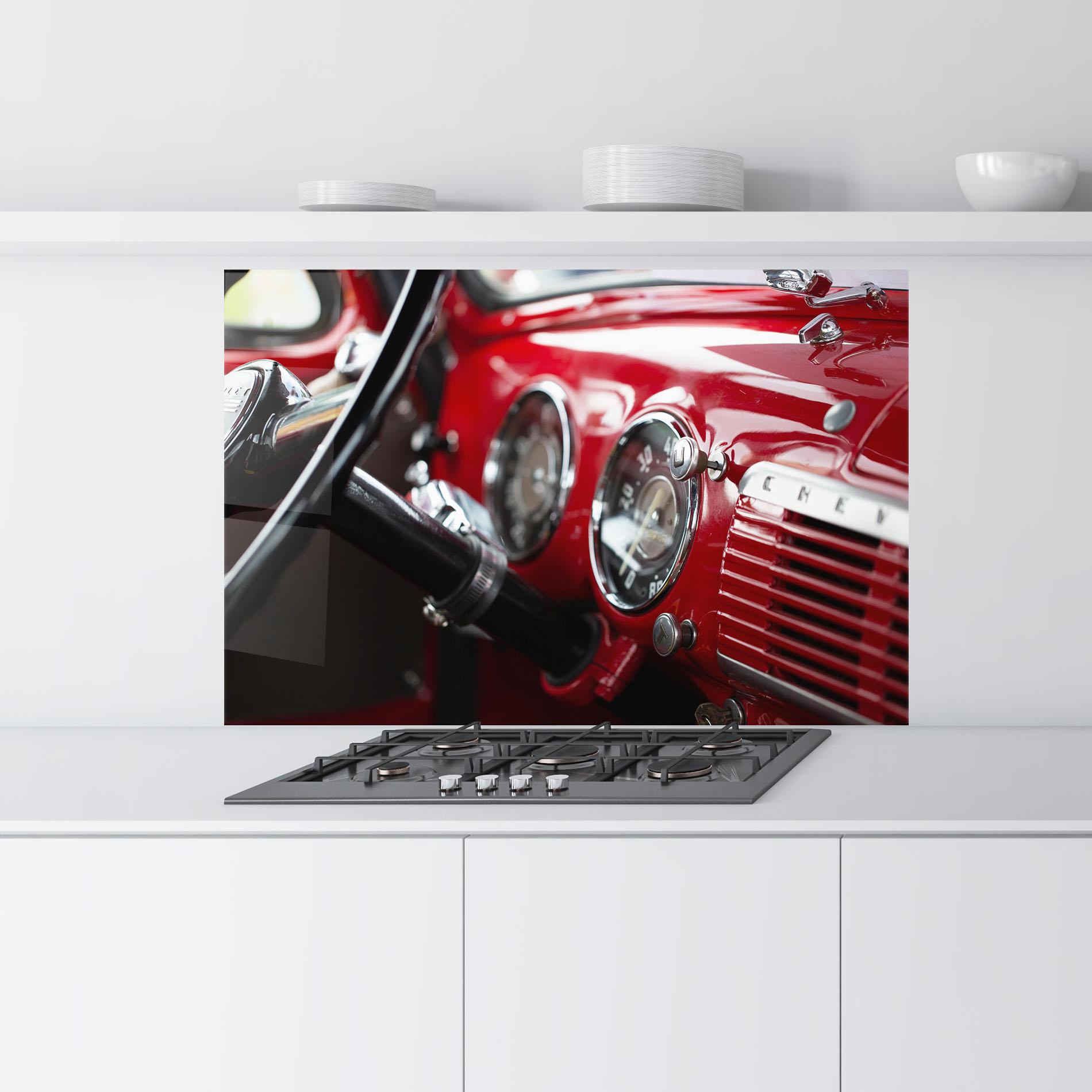 Panou Sticla Bucatarie Shiny Clean Car mockup 9