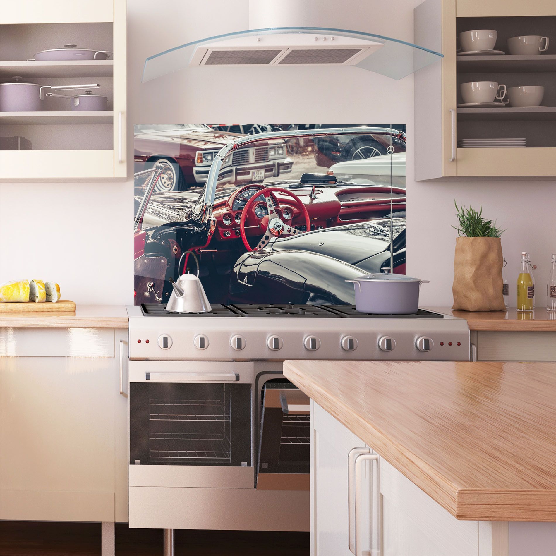 Steering Wheel Red mockup 1