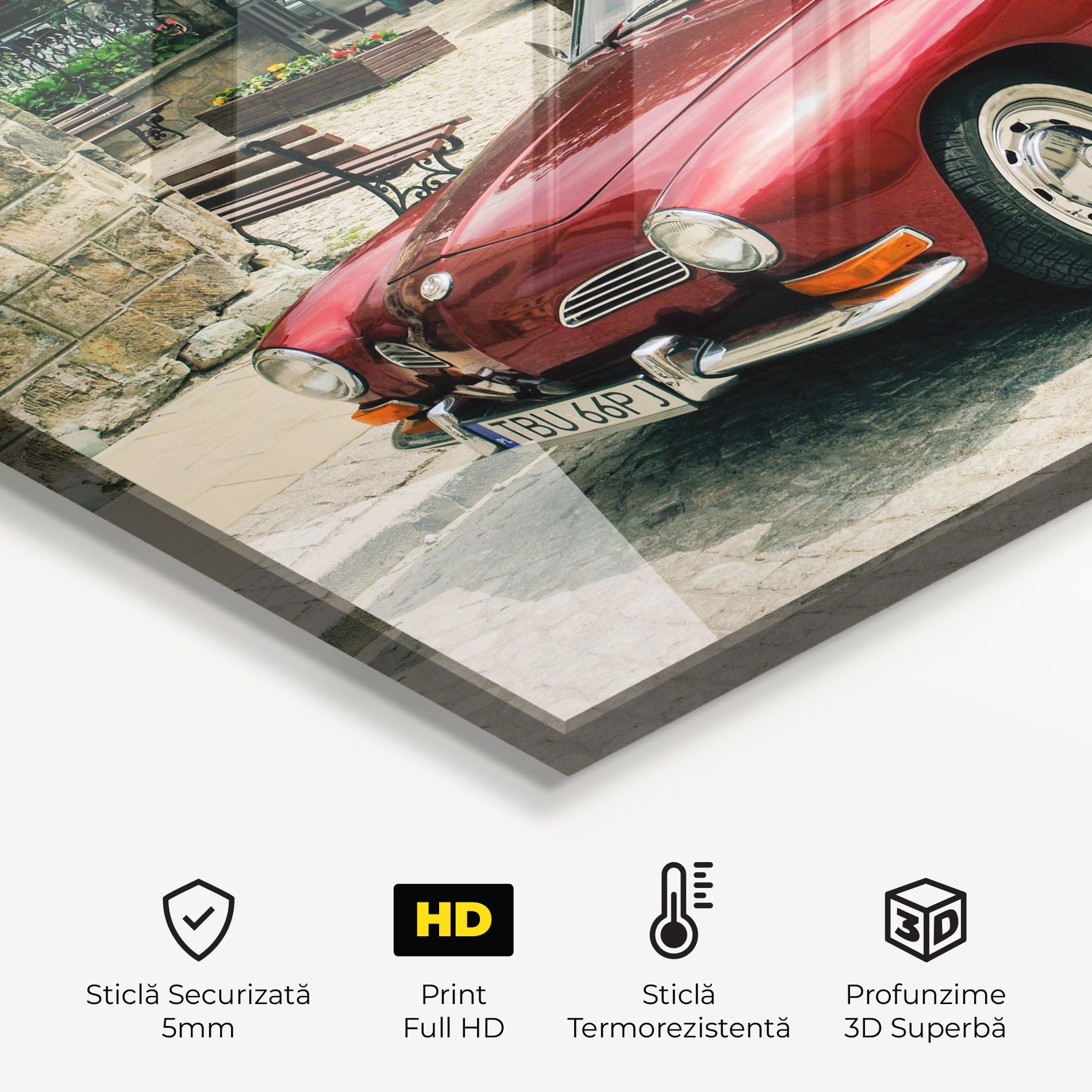 Car Old Red mockup 2