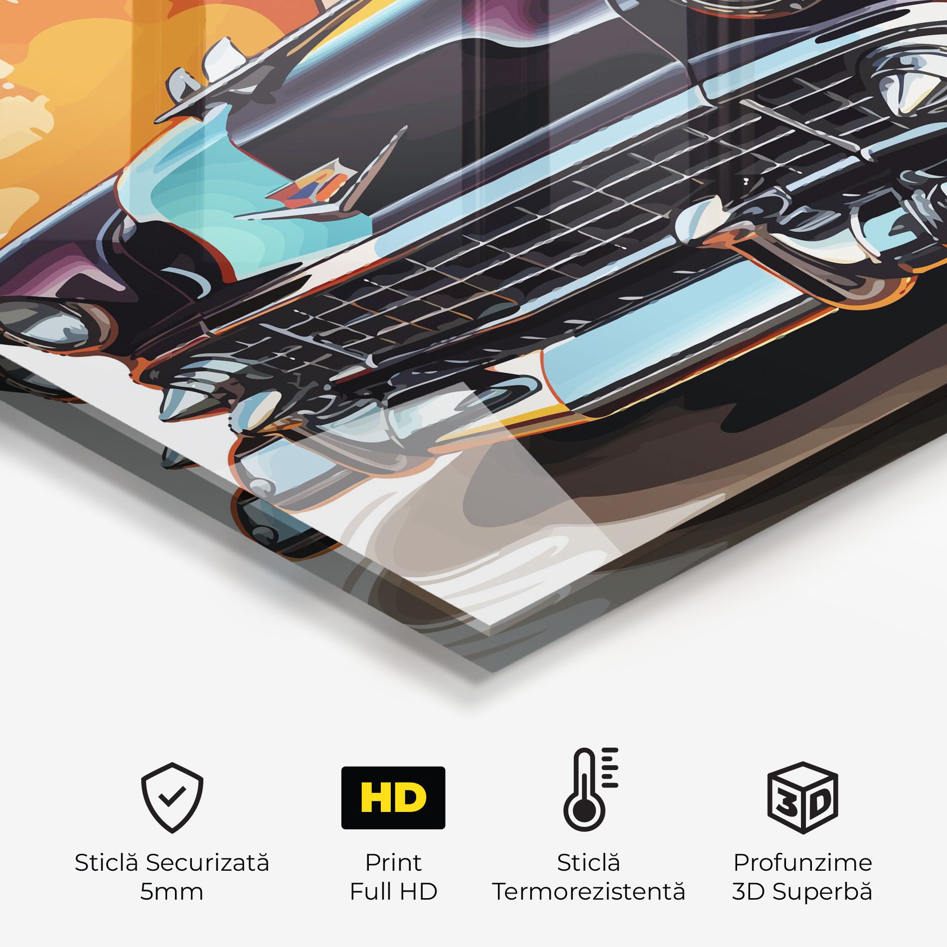 Cool Vintage Car mockup 2