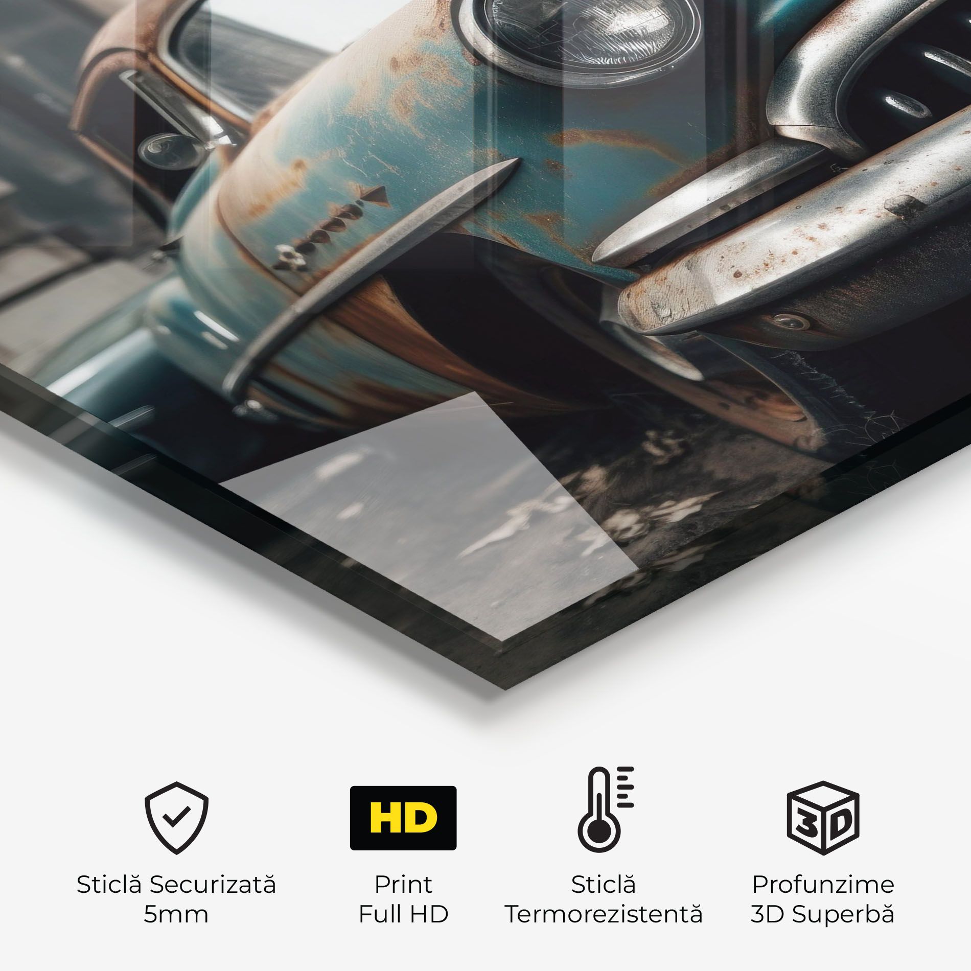 Old Brown Car mockup 2