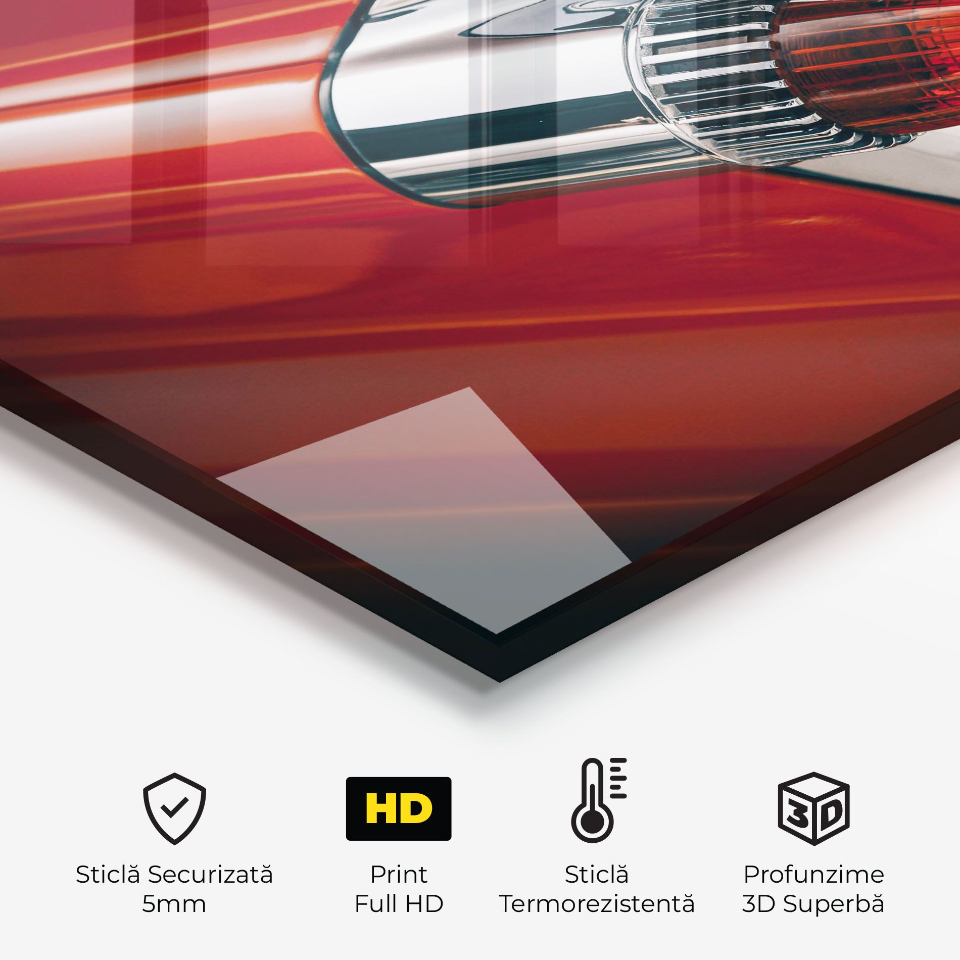 Vintage Car Red mockup 2