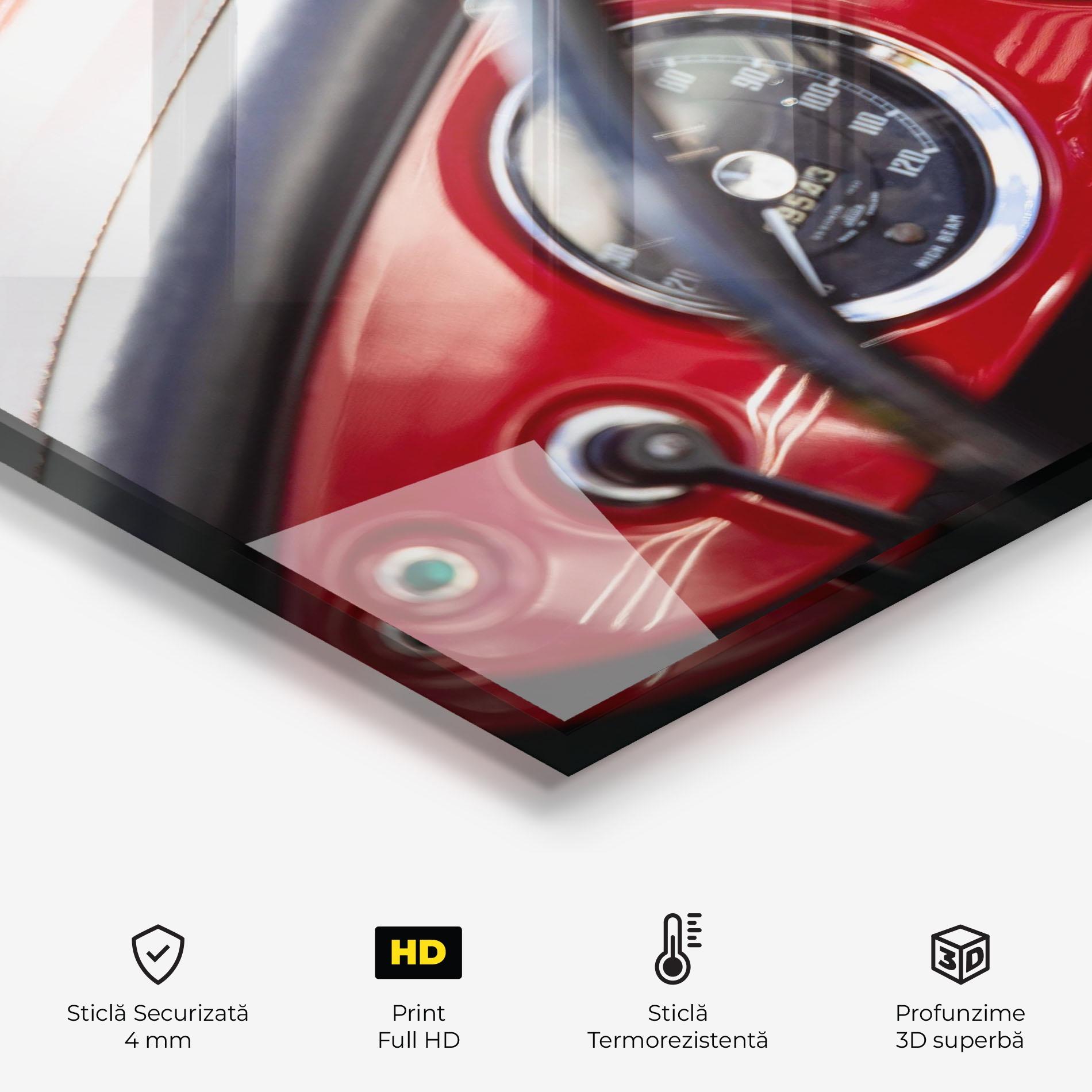 Panou Sticla Bucatarie Classic Black Wheel mockup 2