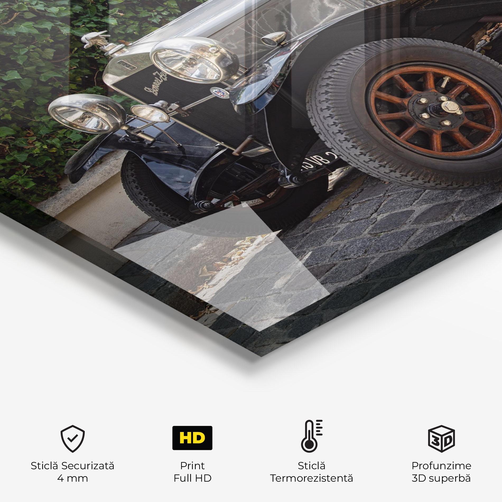 Panou Sticla Bucatarie Cream Car mockup 2