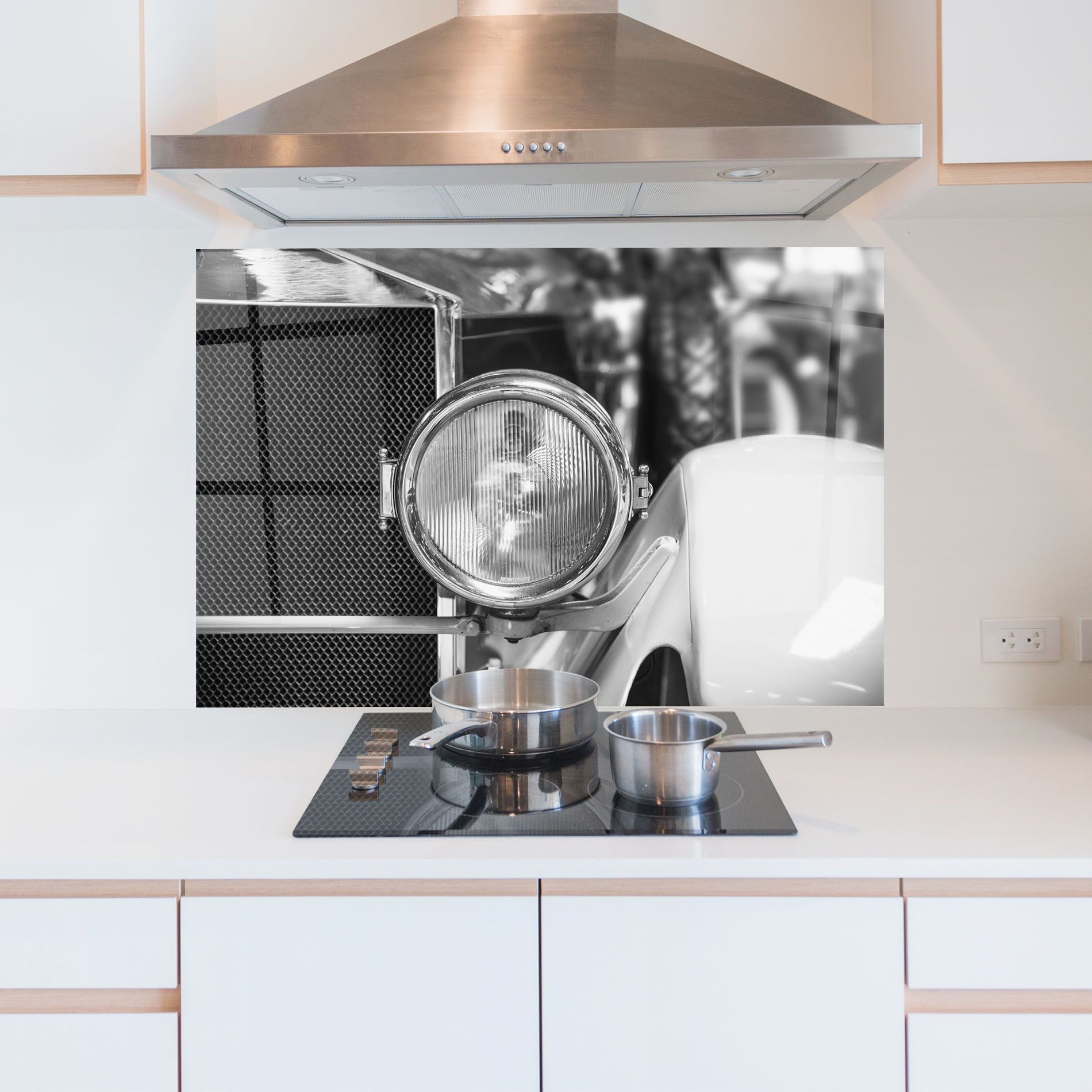 Closeup Grey Car mockup 5