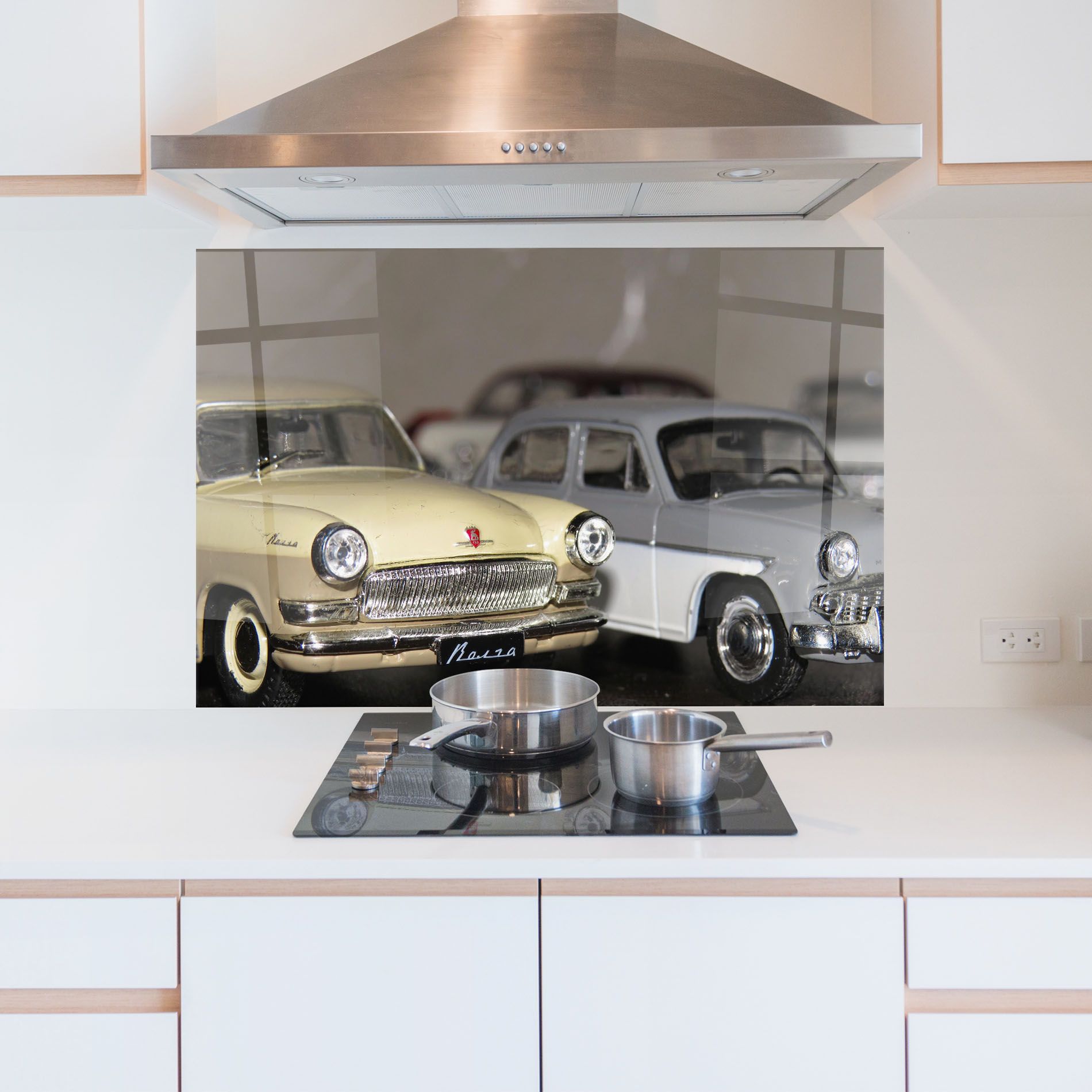 Cream Grey Car mockup 5