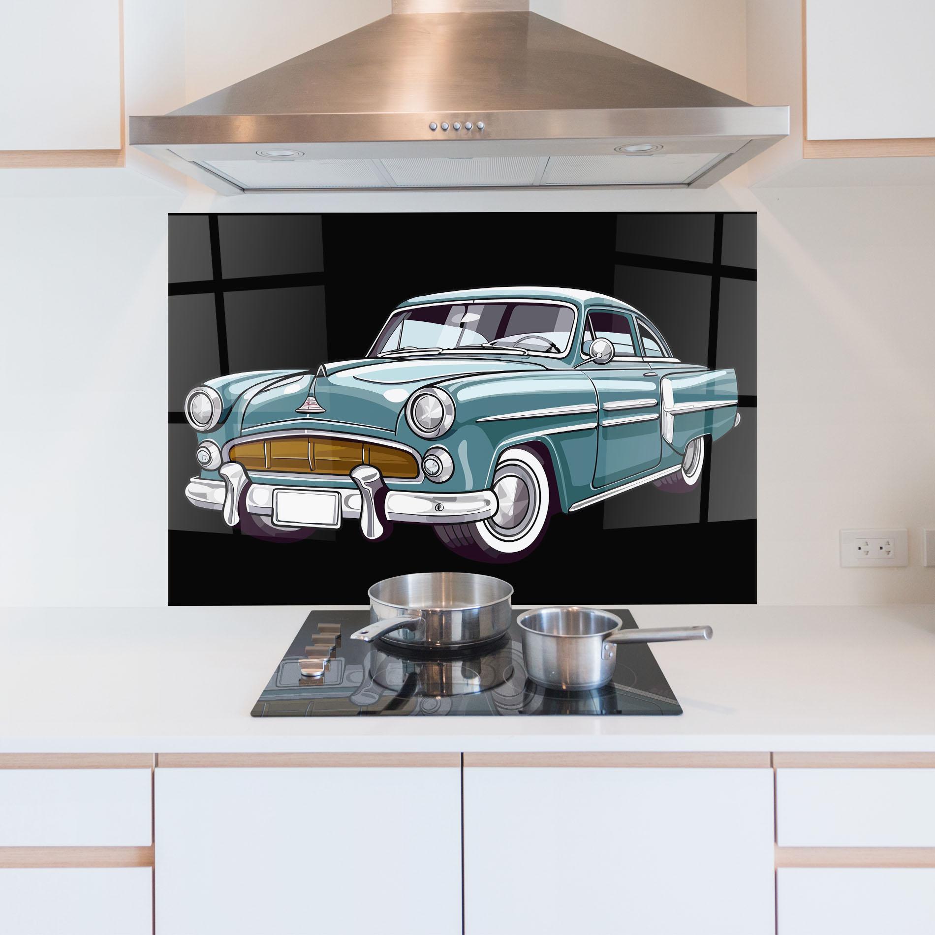 Panou Sticla Bucatarie Ford Thunderbolt mockup 5