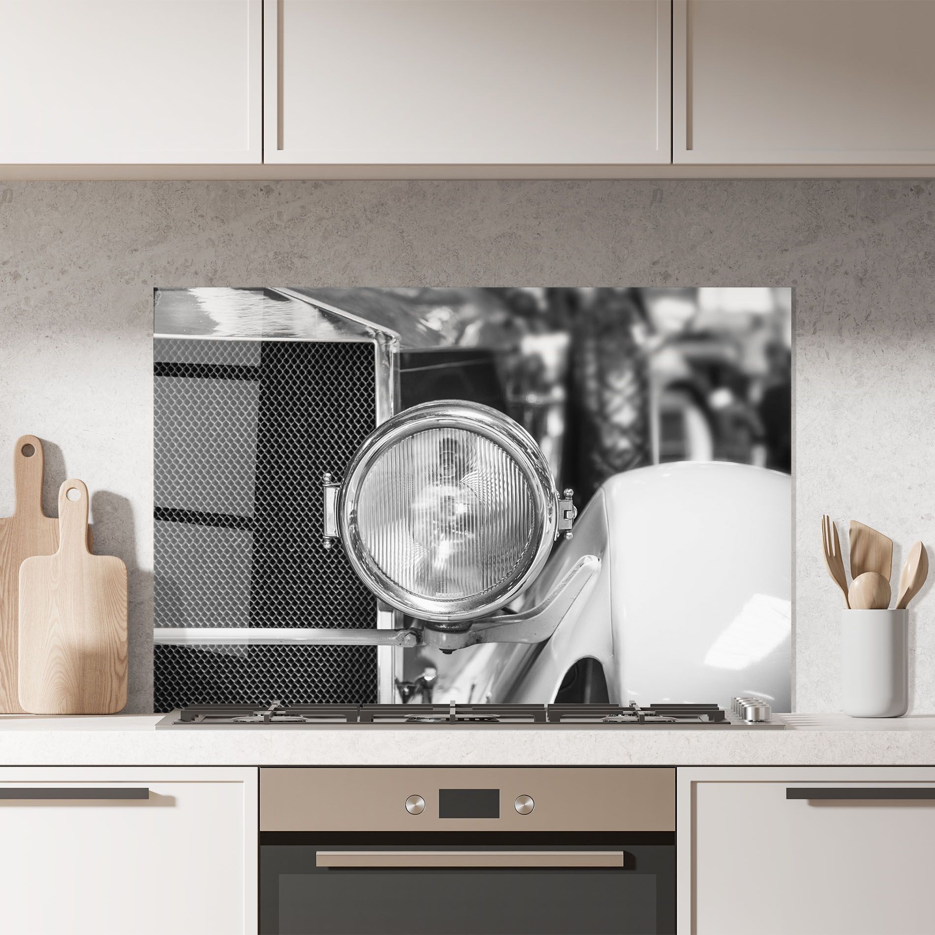 Closeup Grey Car mockup 7