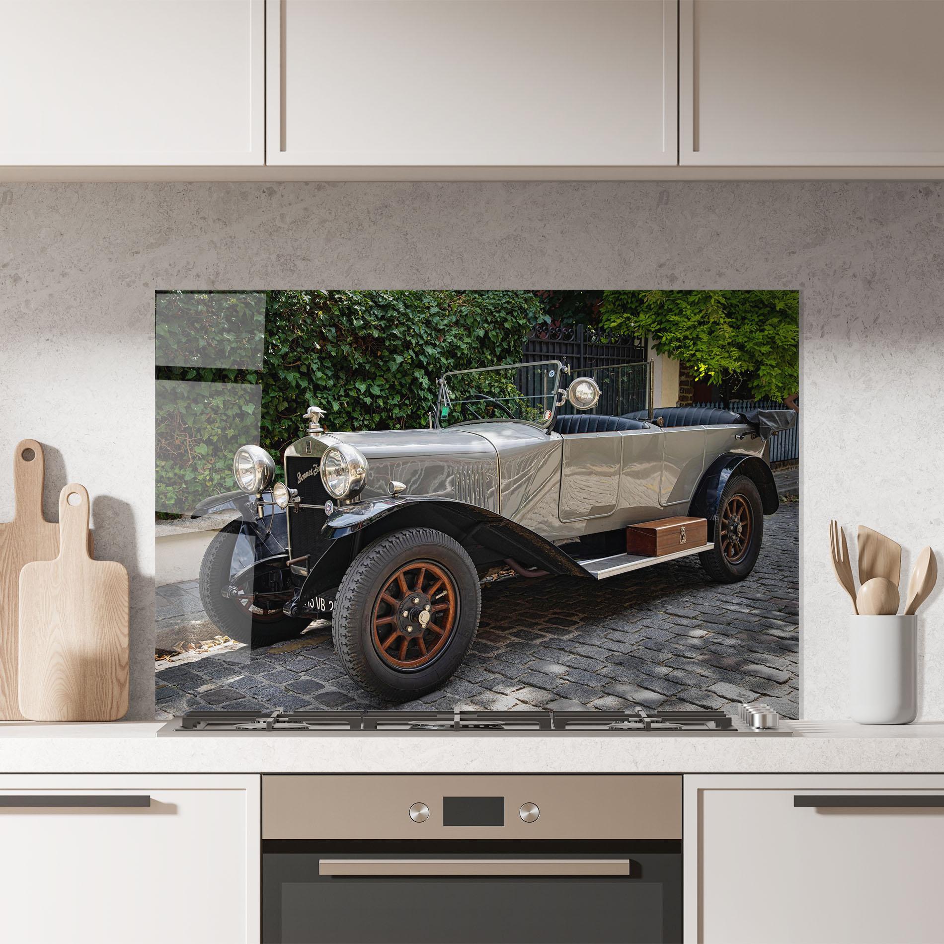 Panou Sticla Bucatarie Cream Car mockup 7