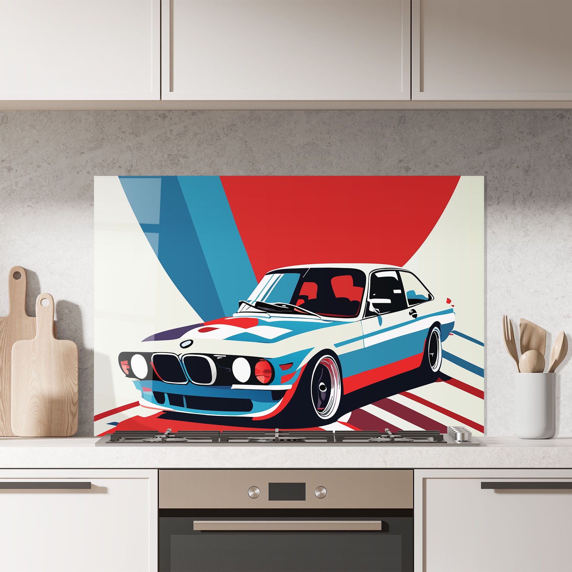 Vintage Bmw mockup 7