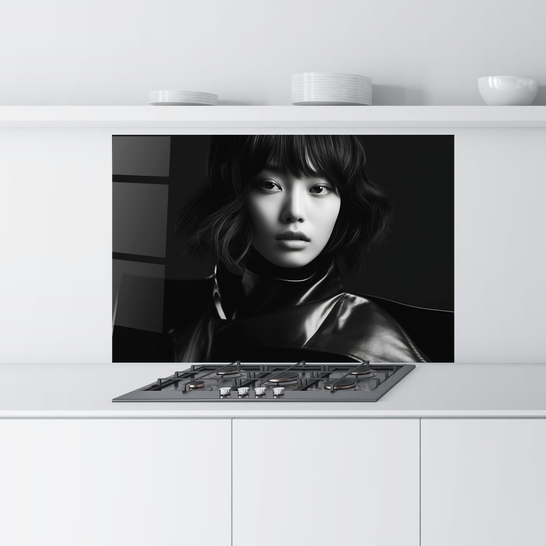 Asian Abstract Woman mockup 9