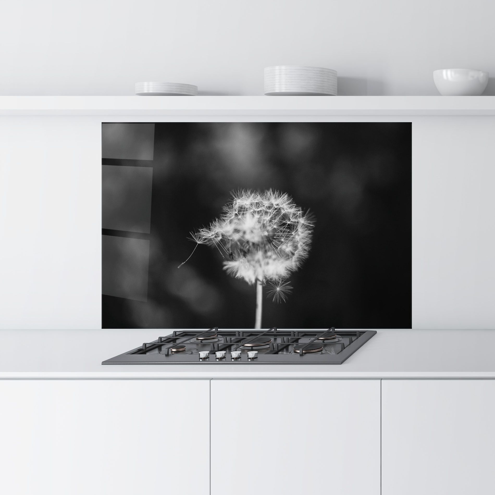 Grey Dandelion mockup 9