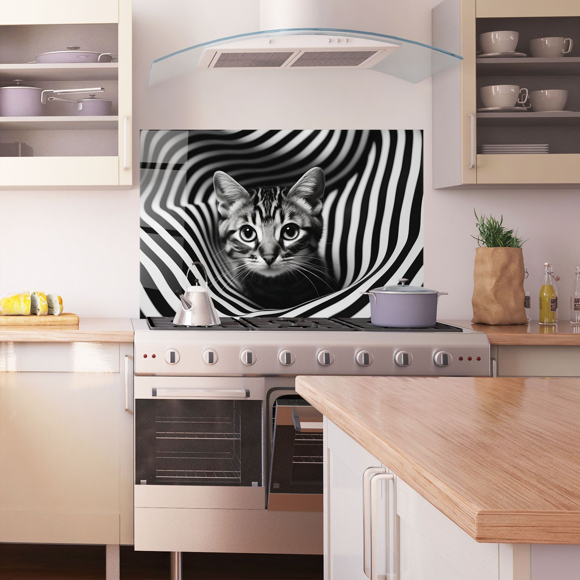 Closeup Cat Portrait mockup 1