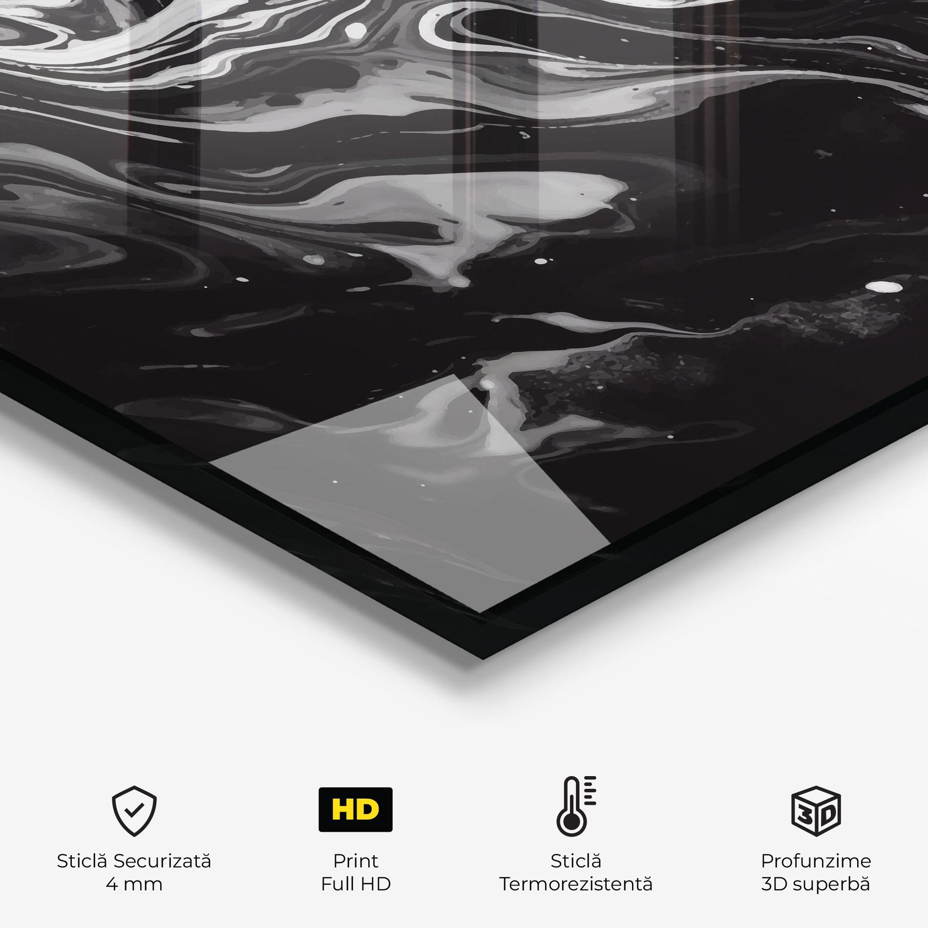 Panou Sticla Bucatarie Grey Art Marble mockup 2