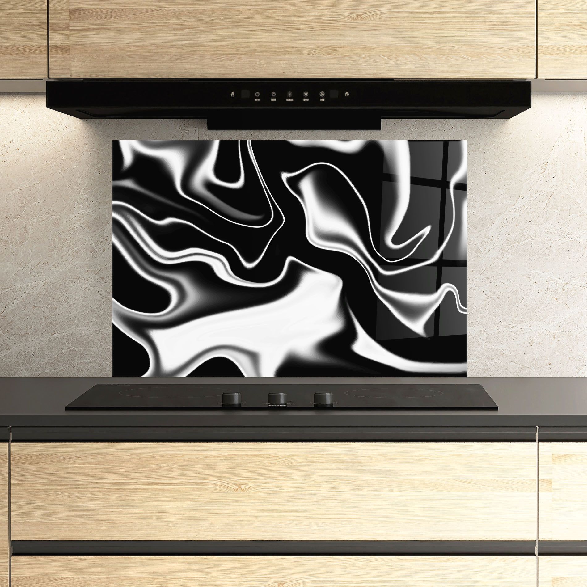 Black Metalic Art mockup 3