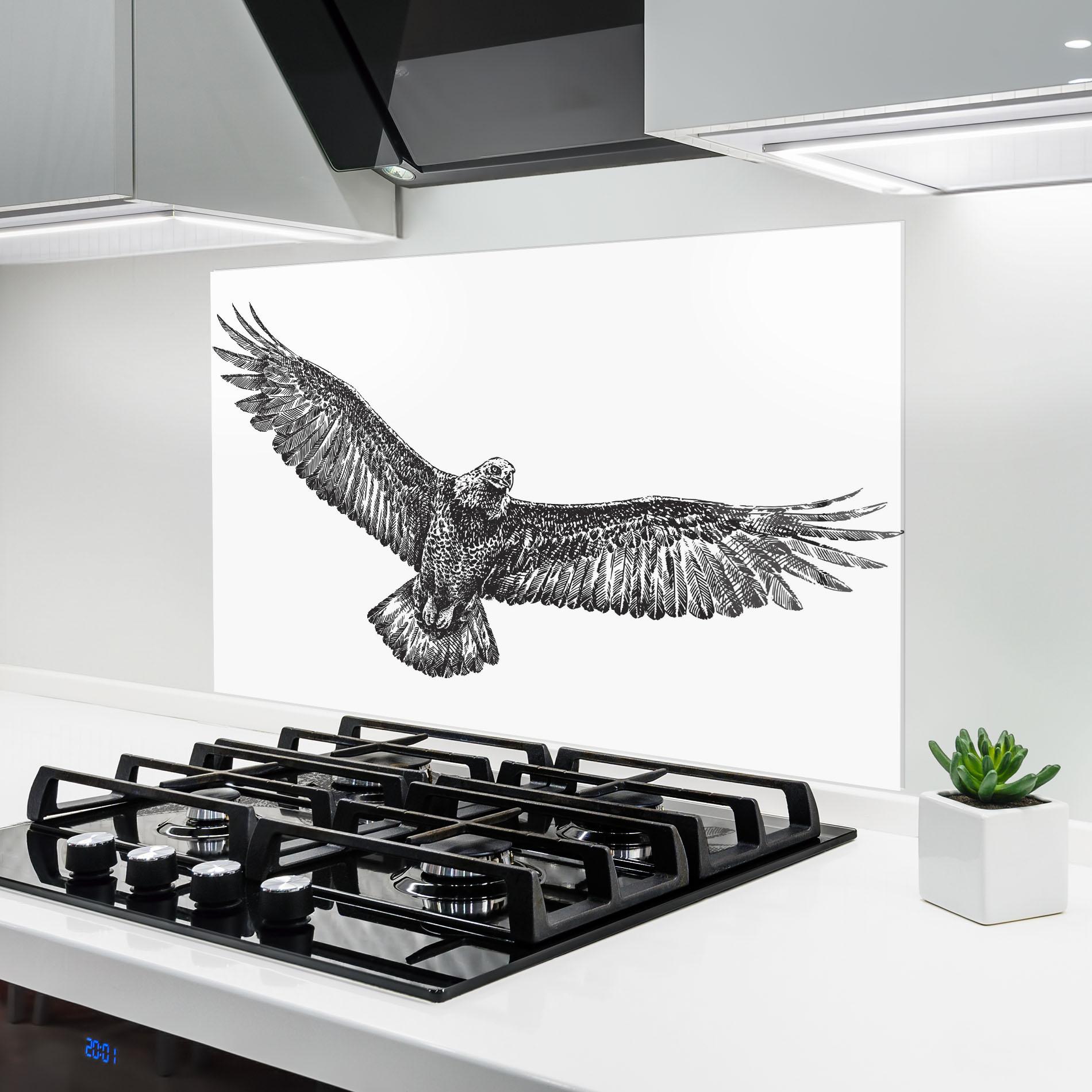 Panou Sticla Bucatarie Eagle Art Line mockup 6