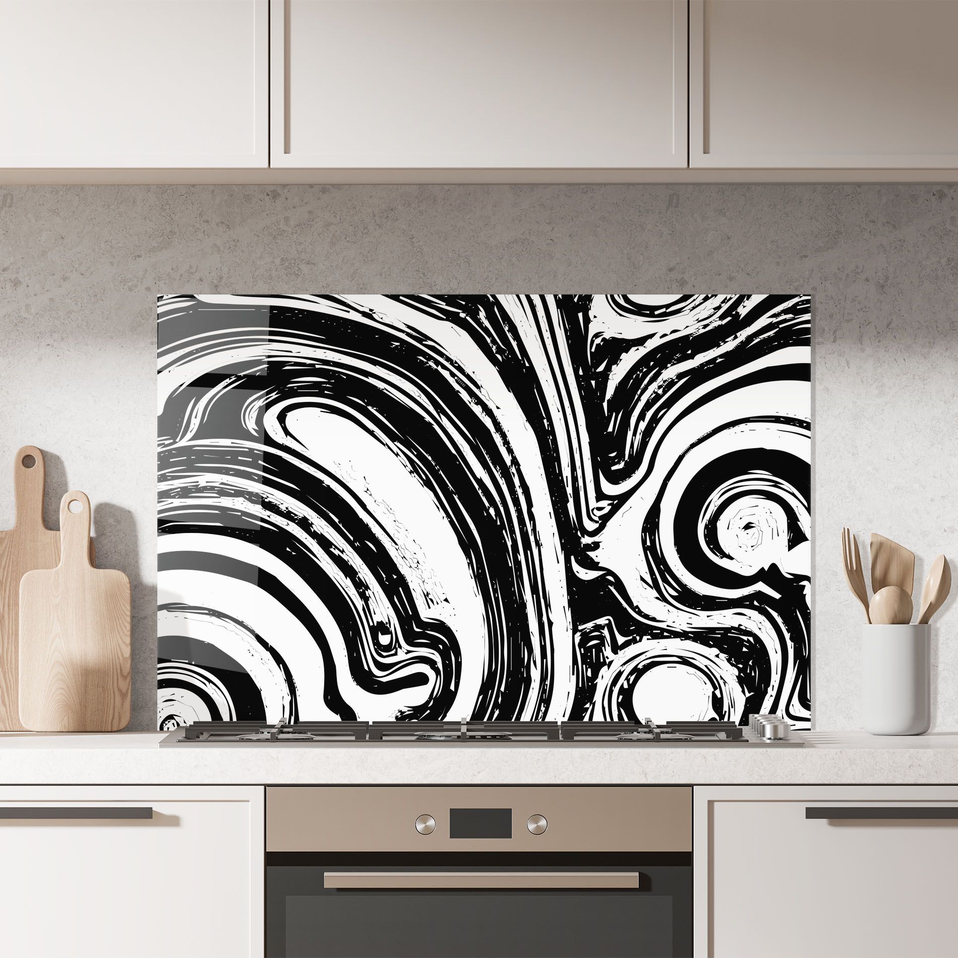 Black Liquid White mockup 7