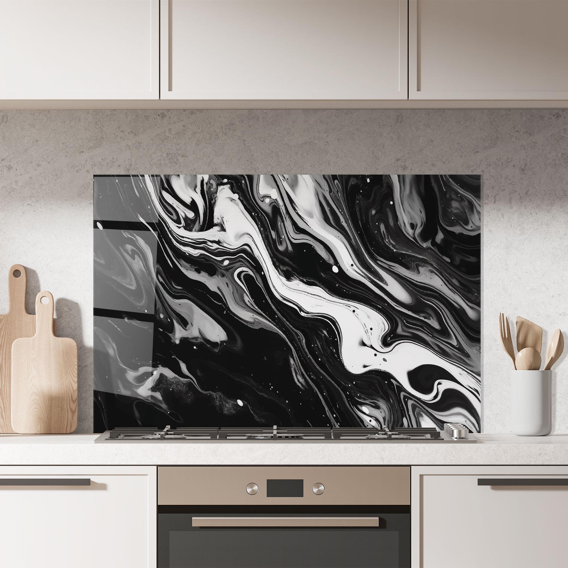 Panou Sticla Bucatarie Grey Art Marble mockup 7