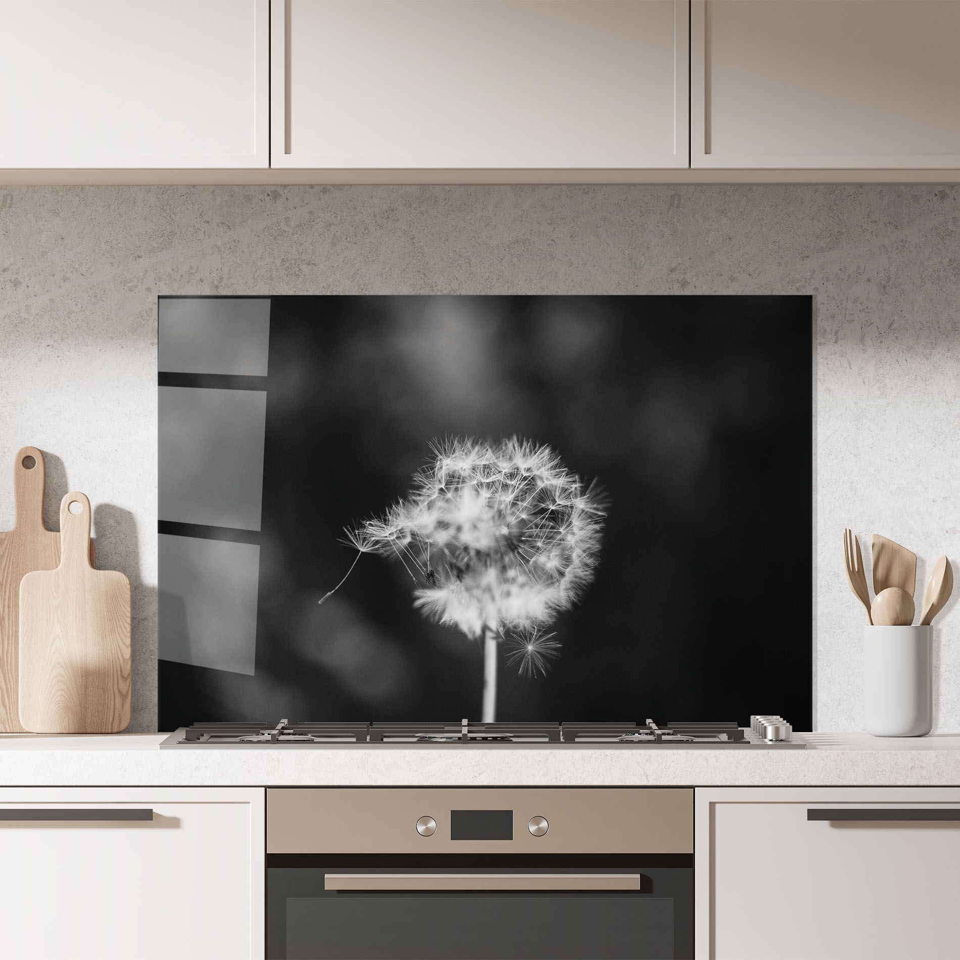 Grey Dandelion mockup 7