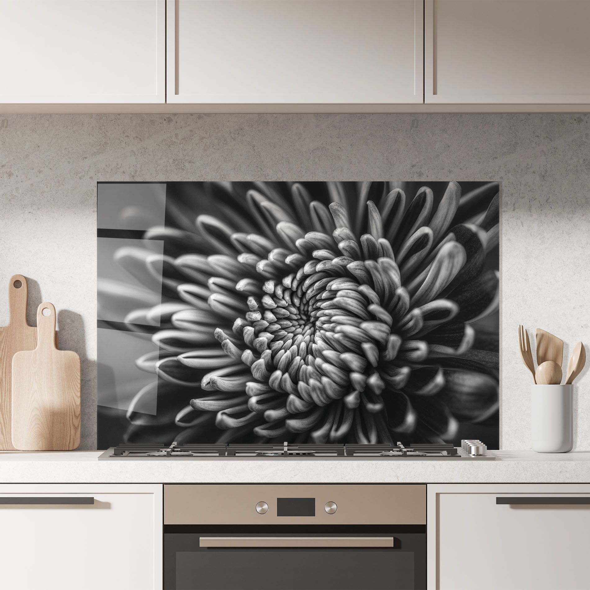 Grey Flower mockup 7