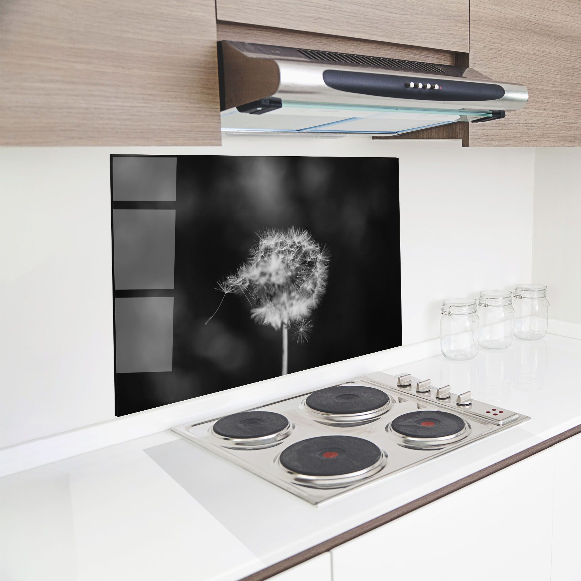 Grey Dandelion mockup 8