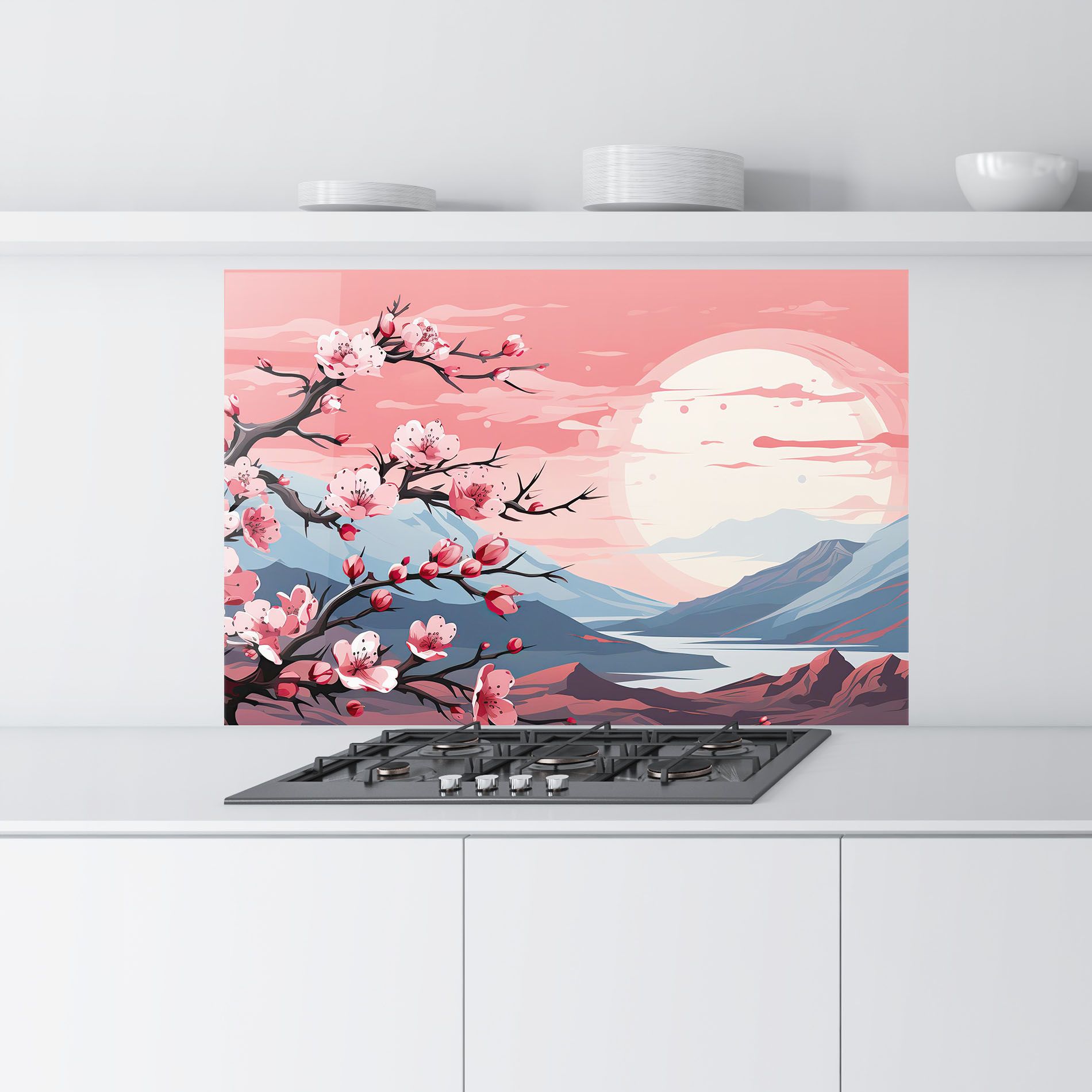Chinese Cherry Blossoms mockup 9
