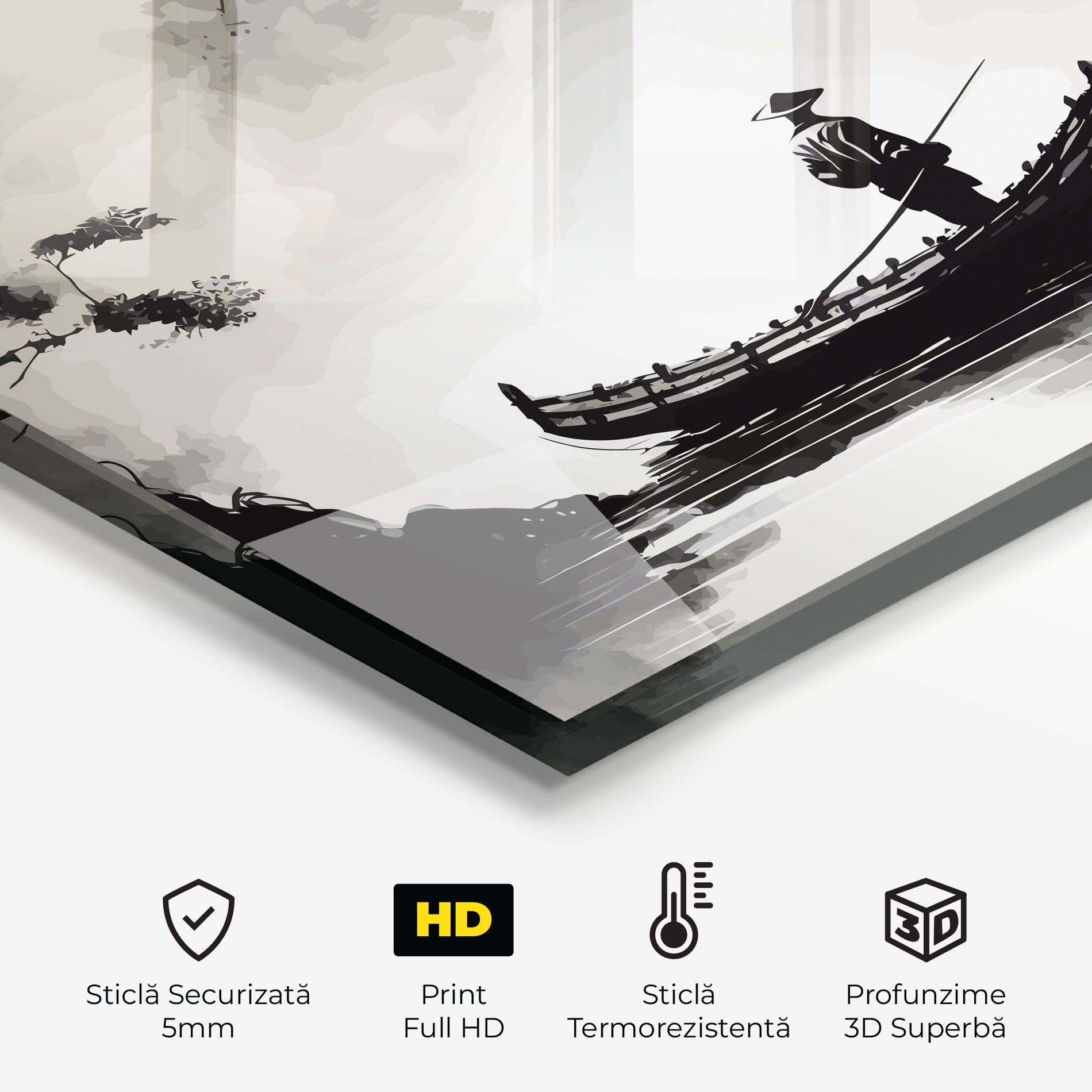 Black Ink Boat mockup 2