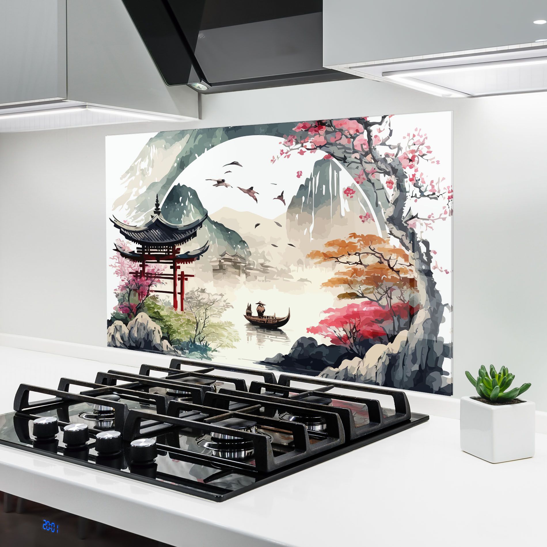 Beautiful Asiatic View mockup 6