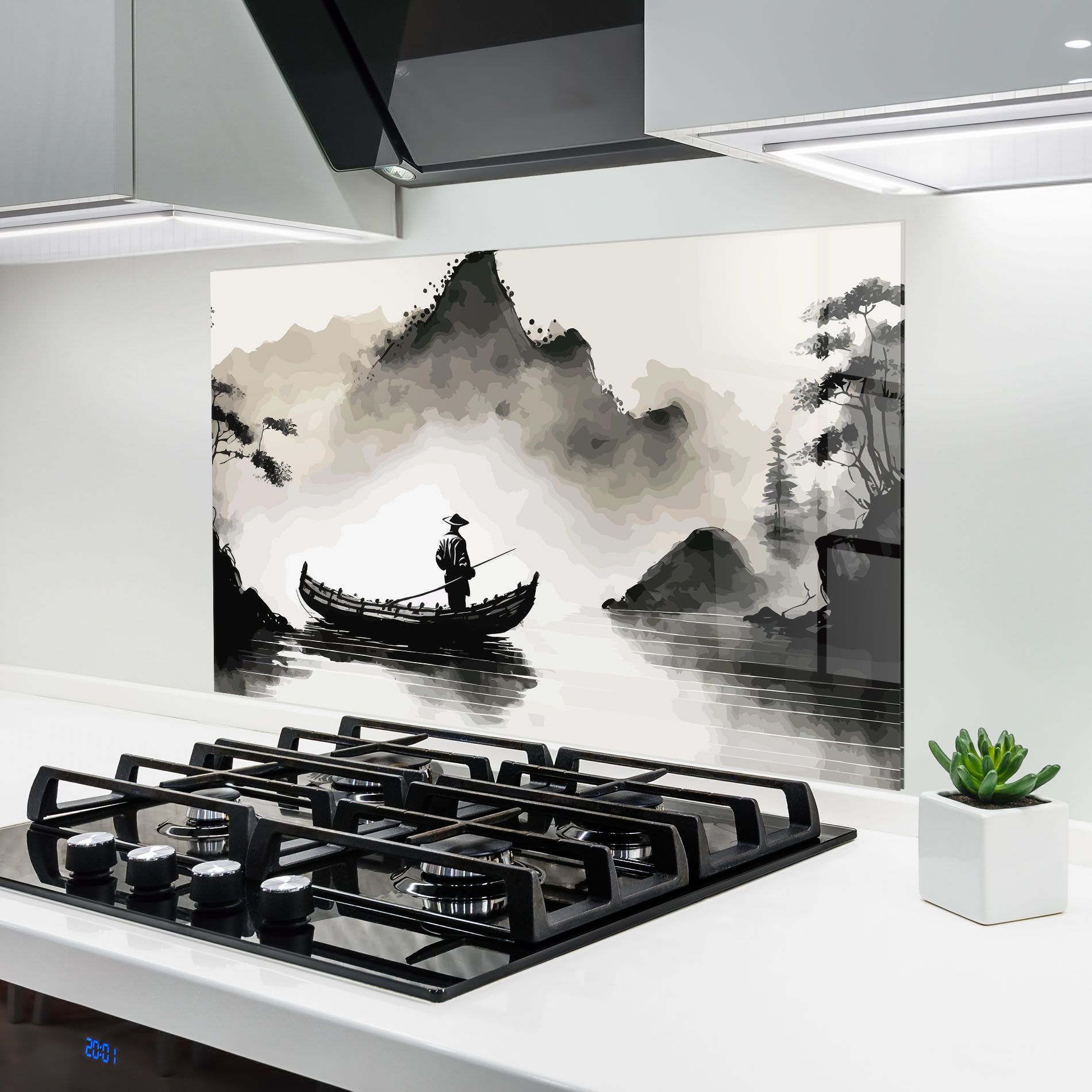 Black Ink Boat mockup 6