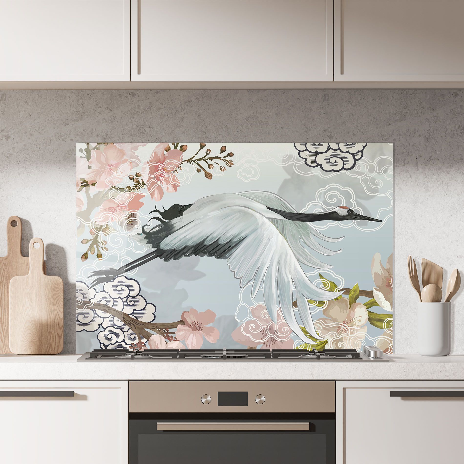 Beautiful Asiatic Bird mockup 7