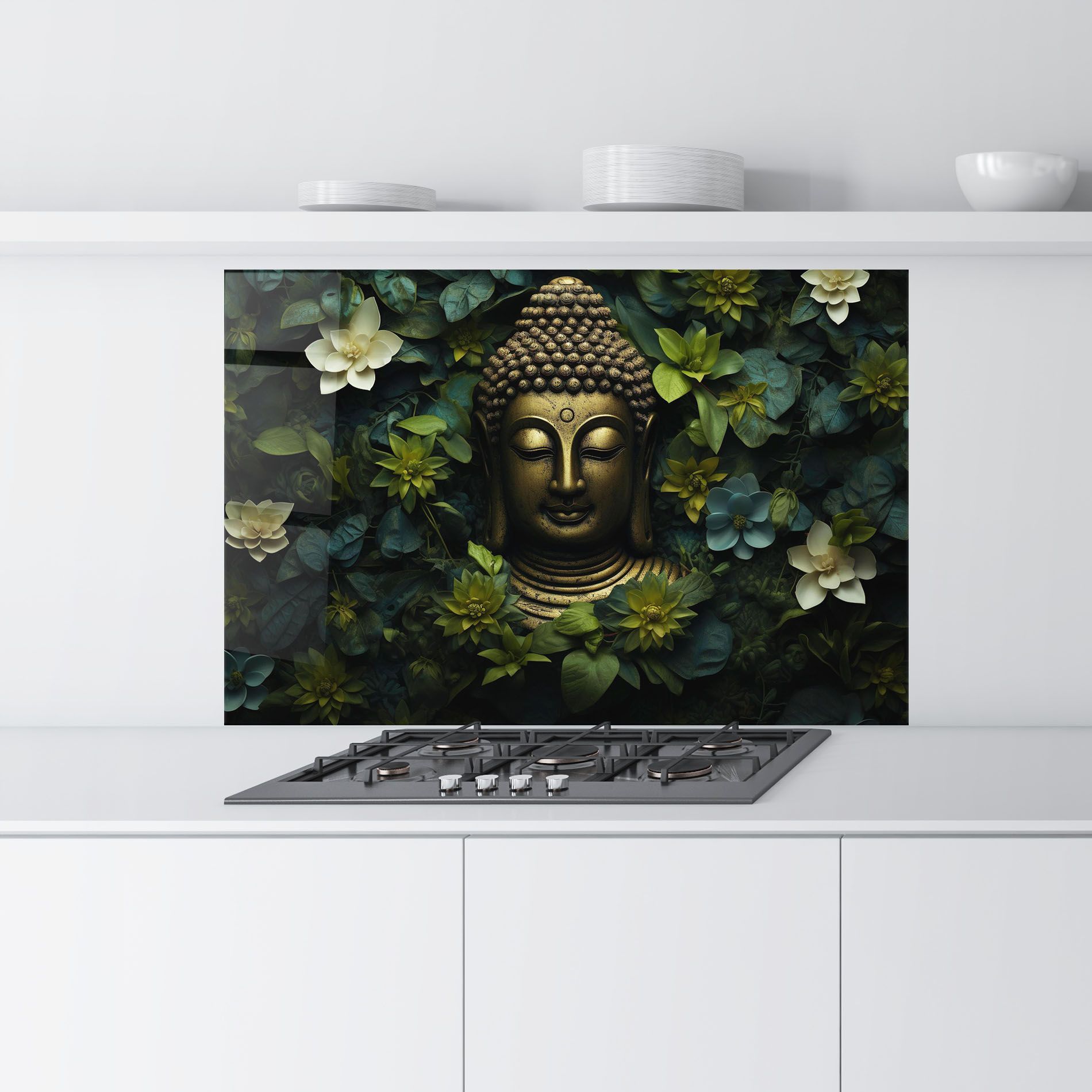 Lotus Flower Buddha mockup 9
