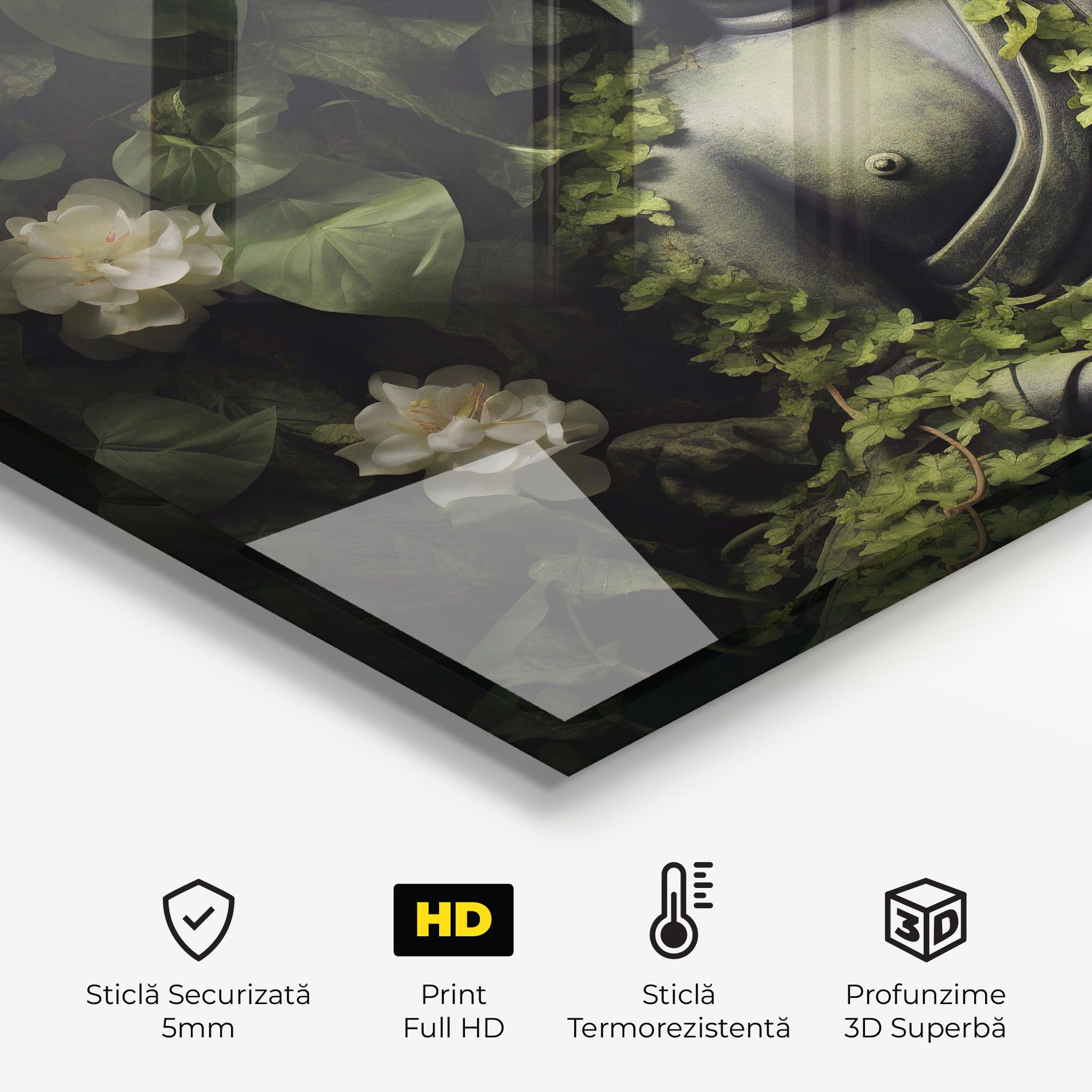 Buddha Lotus Statue mockup 2