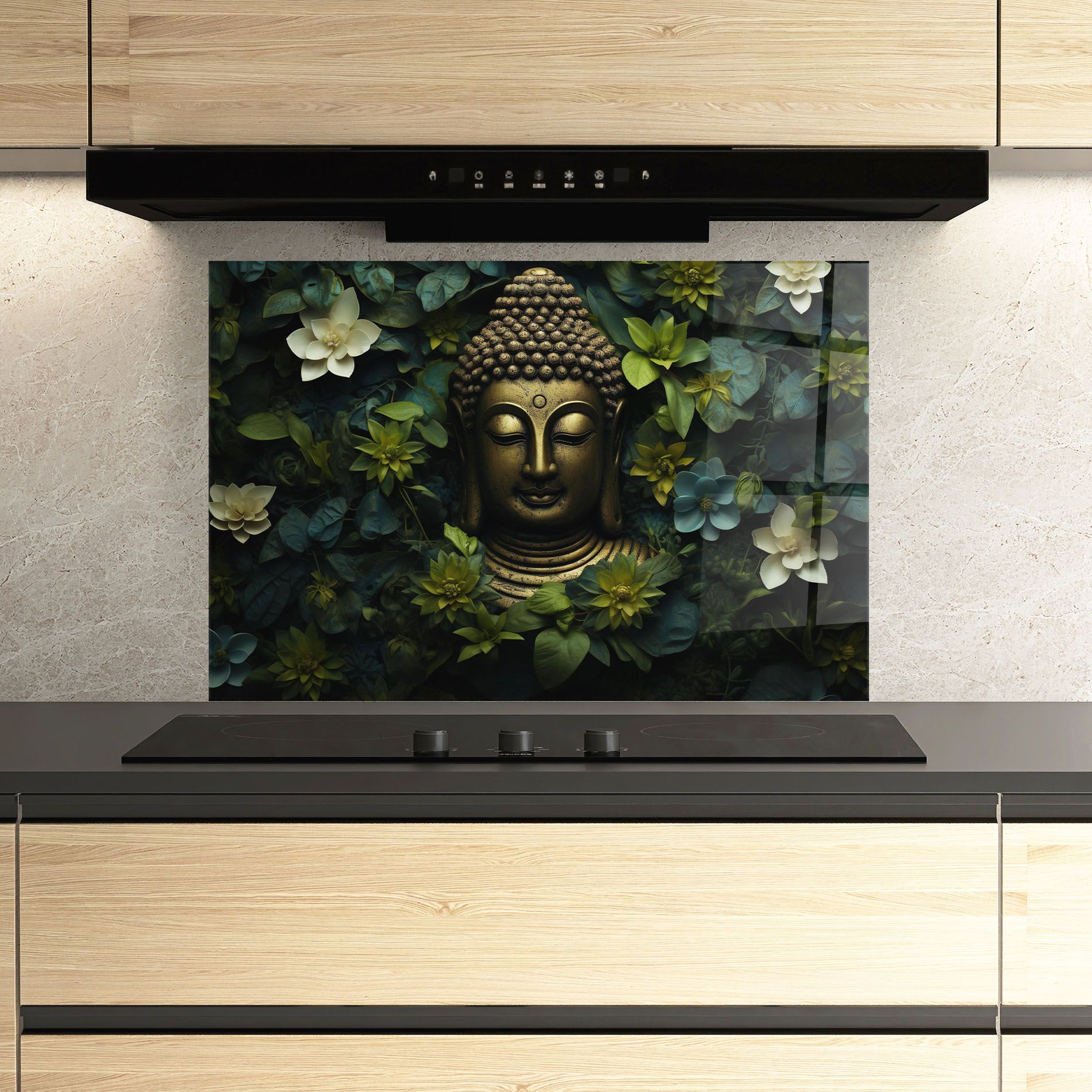 Lotus Flower Buddha mockup 3