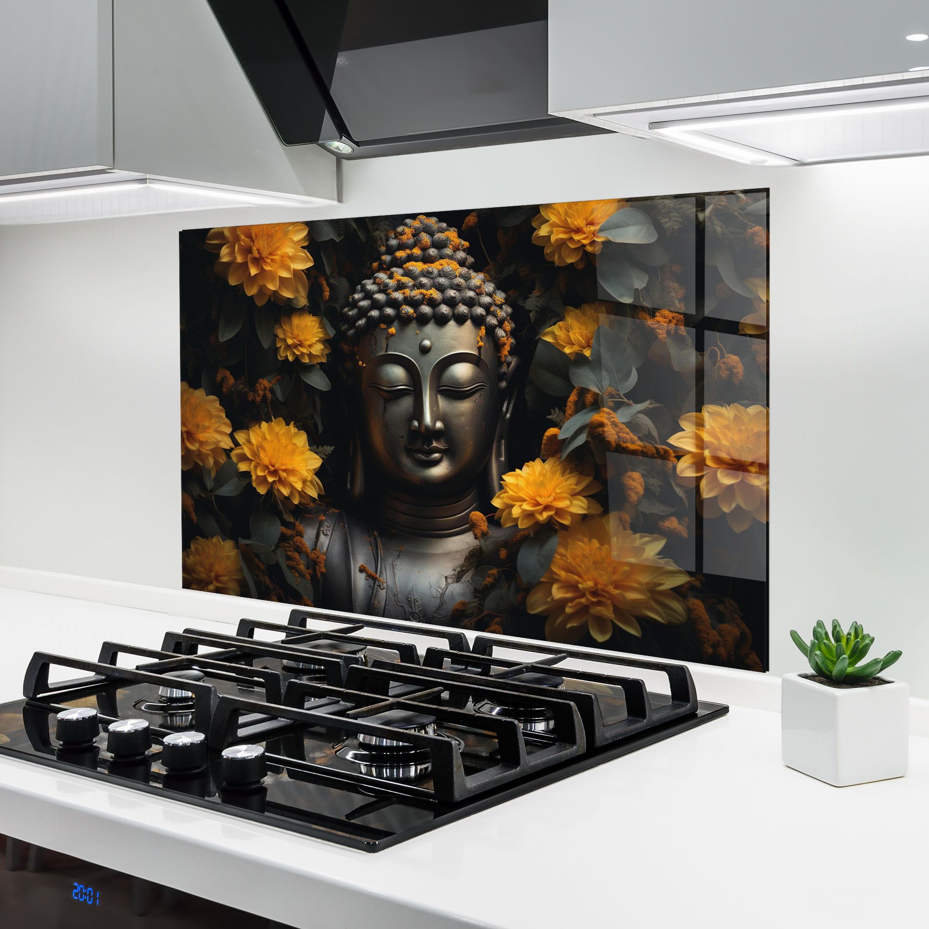 Buddha Peace Statue mockup 6