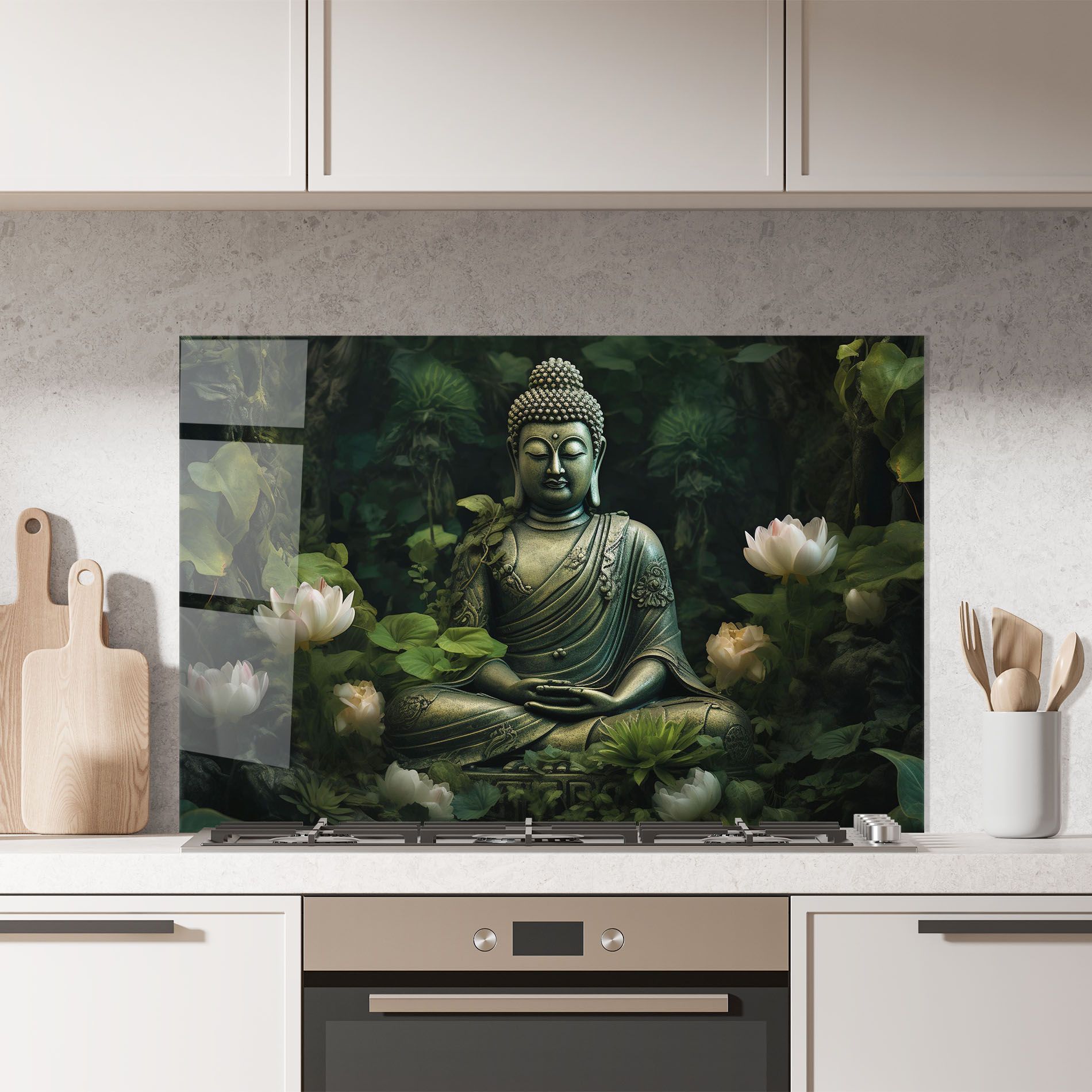 Buddha Lotus Flower mockup 7