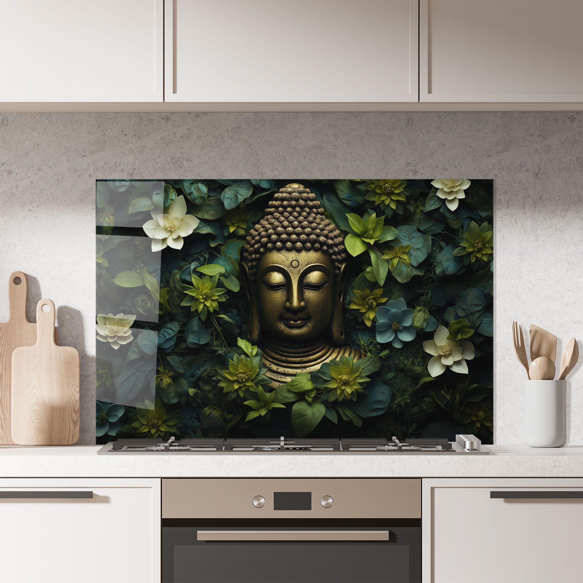 Lotus Flower Buddha mockup 7
