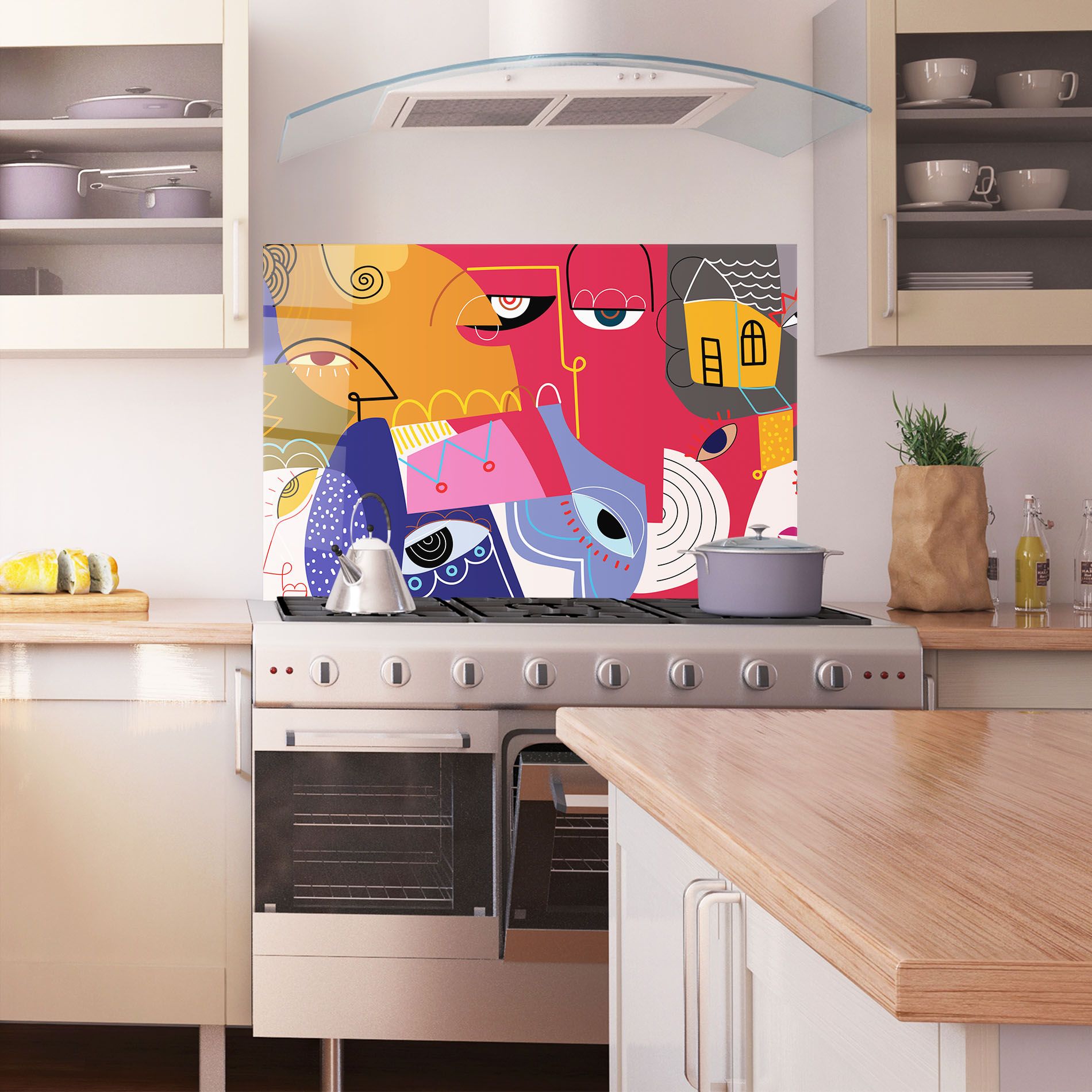 Line Eye Family mockup 1