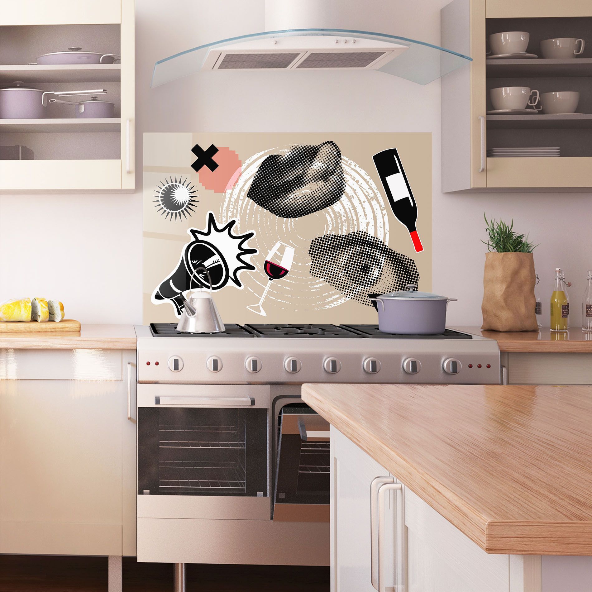 Lips Mouth Collage mockup 1