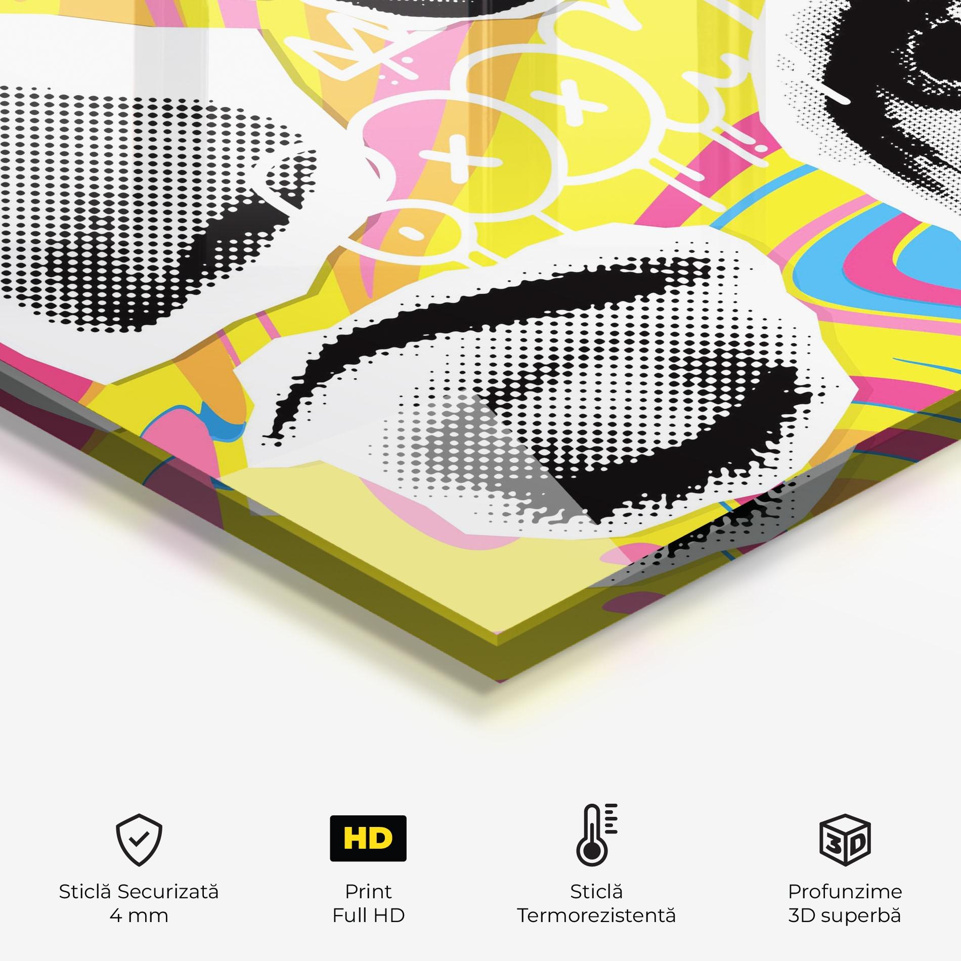 Panou Sticla Bucatarie Boom 90s mockup 2