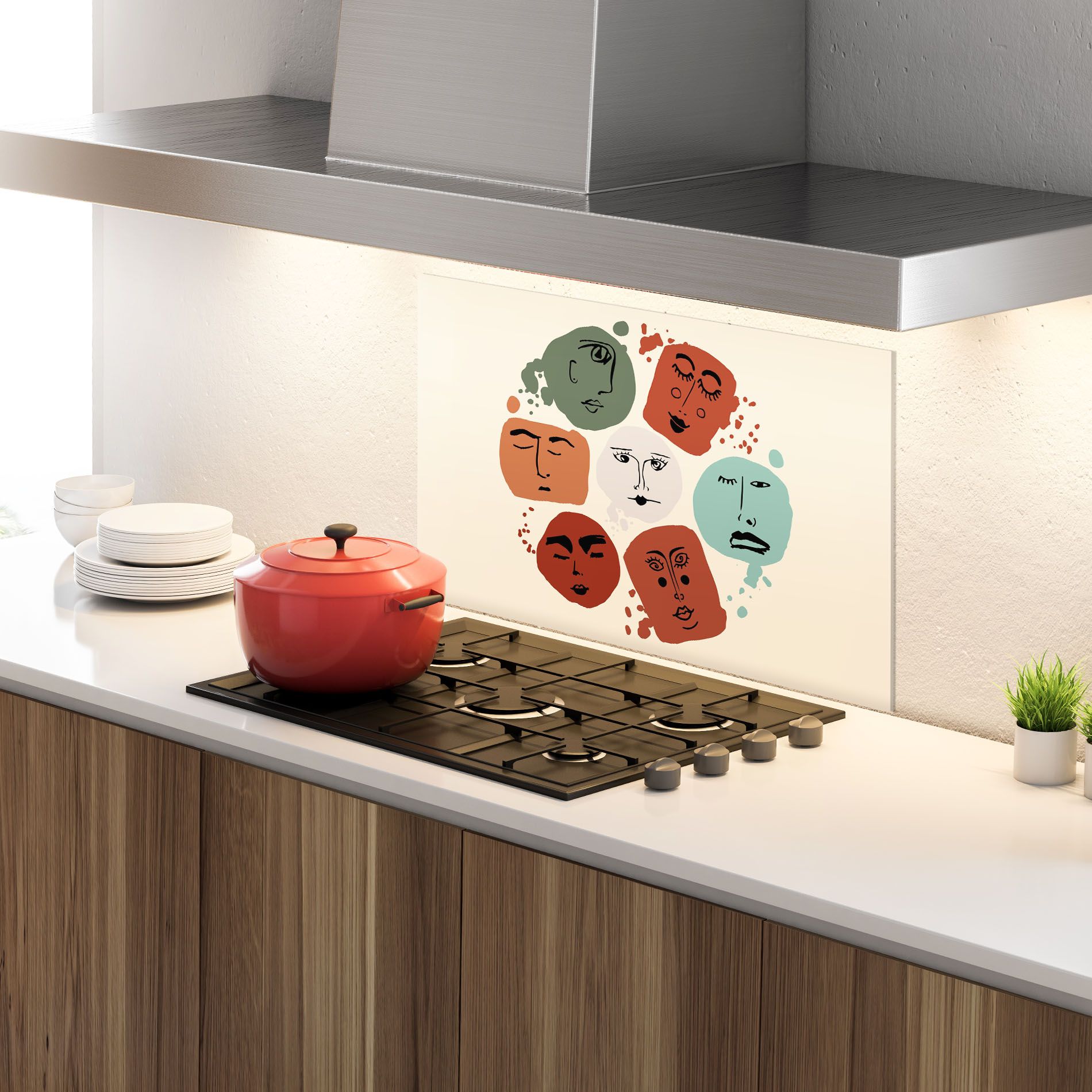 Circle Faces mockup 4